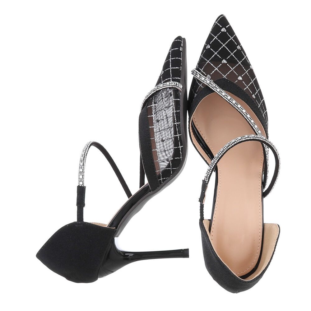 Ital-Design Damen Abendschuhe Elegant Schnürpumps (86192587) Pfennig-/Stile günstig online kaufen