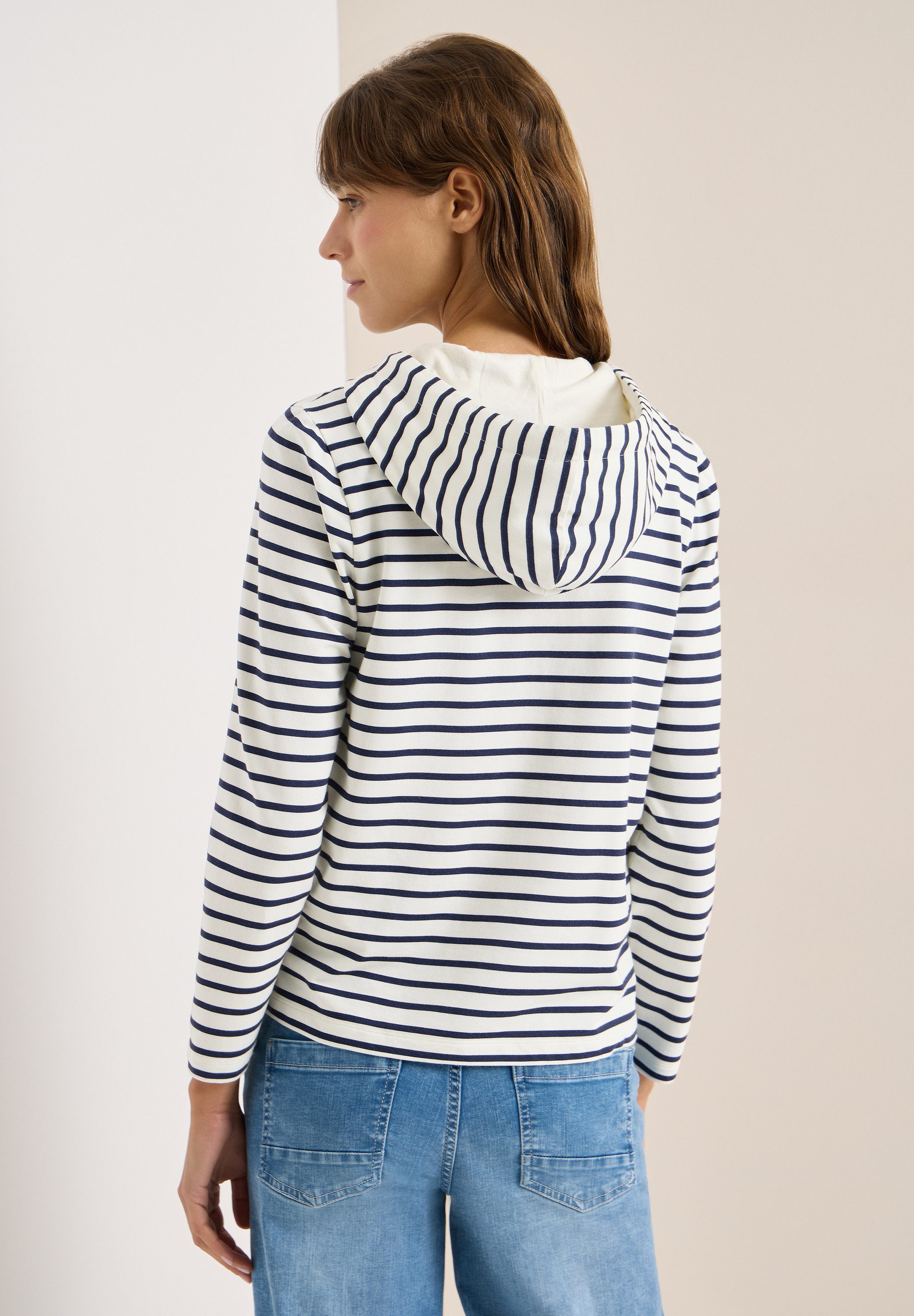 CECIL Langarmshirt im soften Baumwoll-Mix günstig online kaufen