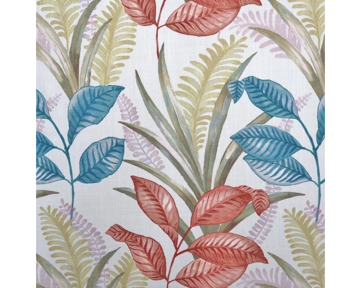 Thumbnail - Stofferia Stoff Dekostoff Viskose-Leinen-Optik Sumba Coral, Breite 136 cm, Meterware
