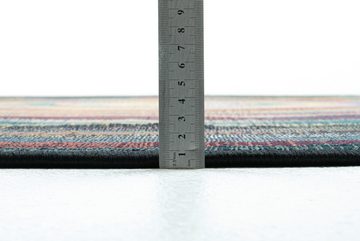 Teppich Gabiro 001, THEKO, rund, Höhe: 10 mm, gewebt, ideal im Wohnzimmer & Schlafzimmer