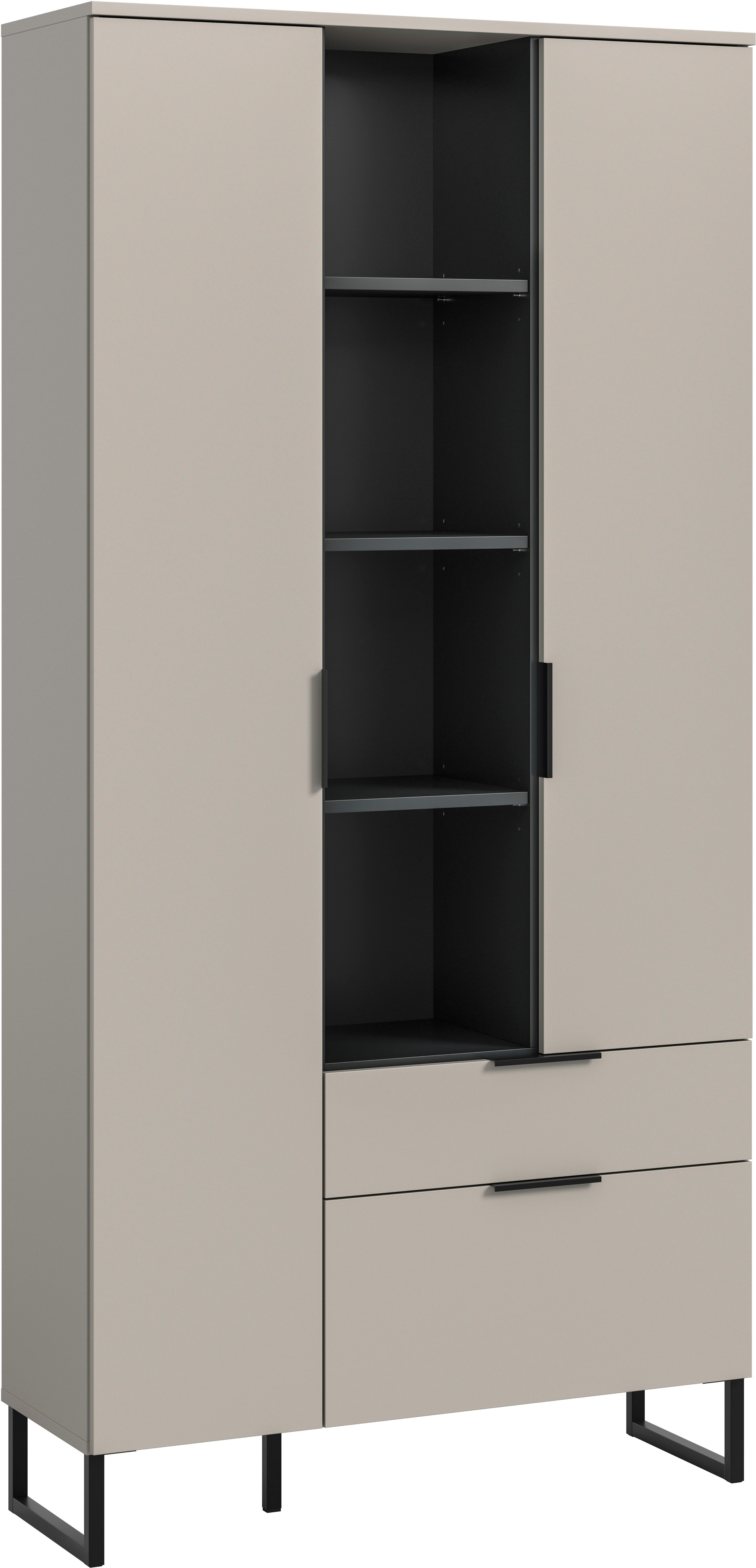 Home affaire Mehrzweckschrank ADIO, Höhe 192 cm, 2 Türen, 1 Schubkasten, 1 günstig online kaufen