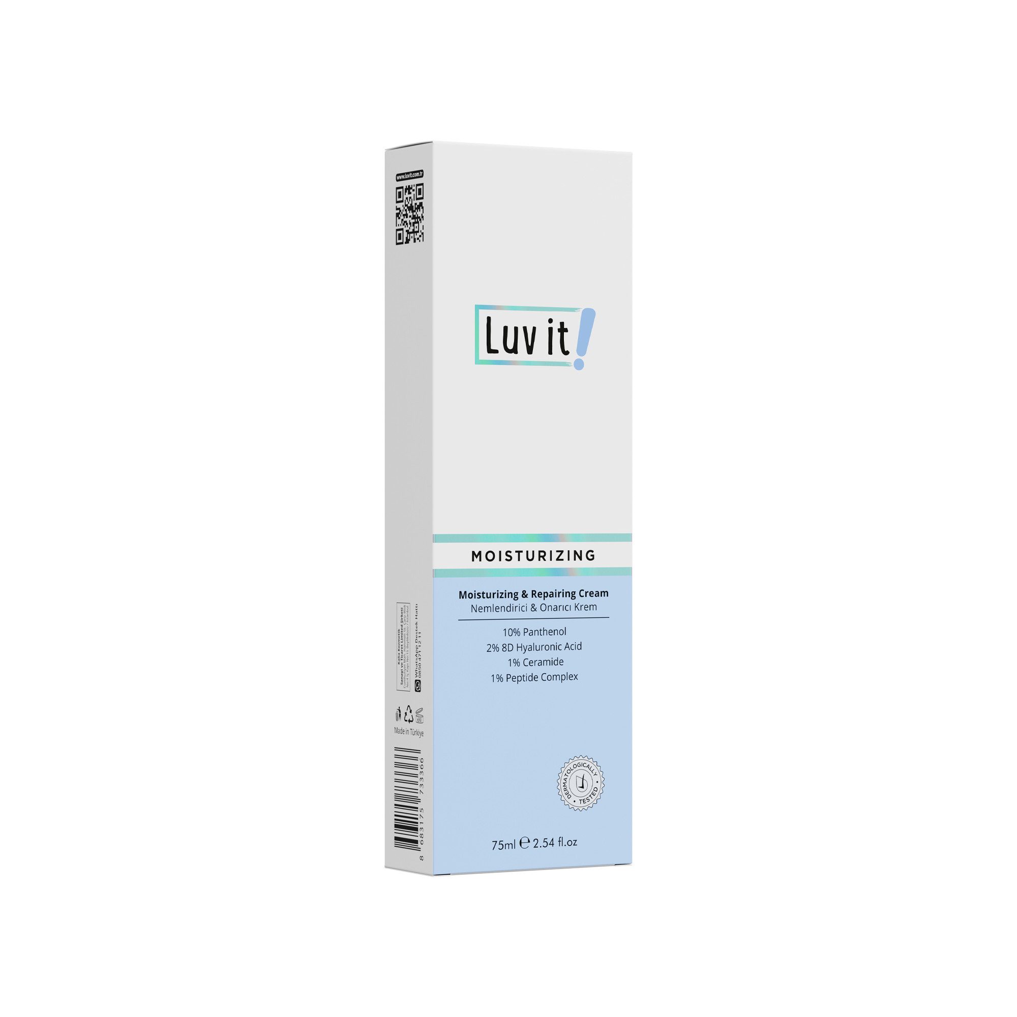 Luv it! Gesichtspflege Feuchtigkeitsspendende & Reparierende Creme, Feuchtigkeitsspendende & Reparierende Creme