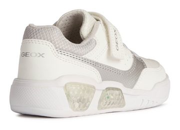 Geox Blinkschuh J ILLUMINUS BOY Sneaker mit Wechselfußbett, Freizeitschuh, Halbschuh, Schnürschuh