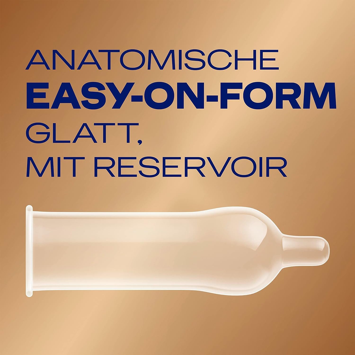 durex Kondome Natural Feeling – Latexfreie Kondome aus Real-Feel-Material & mit anatomischer Easy-On-Form, 30 St.