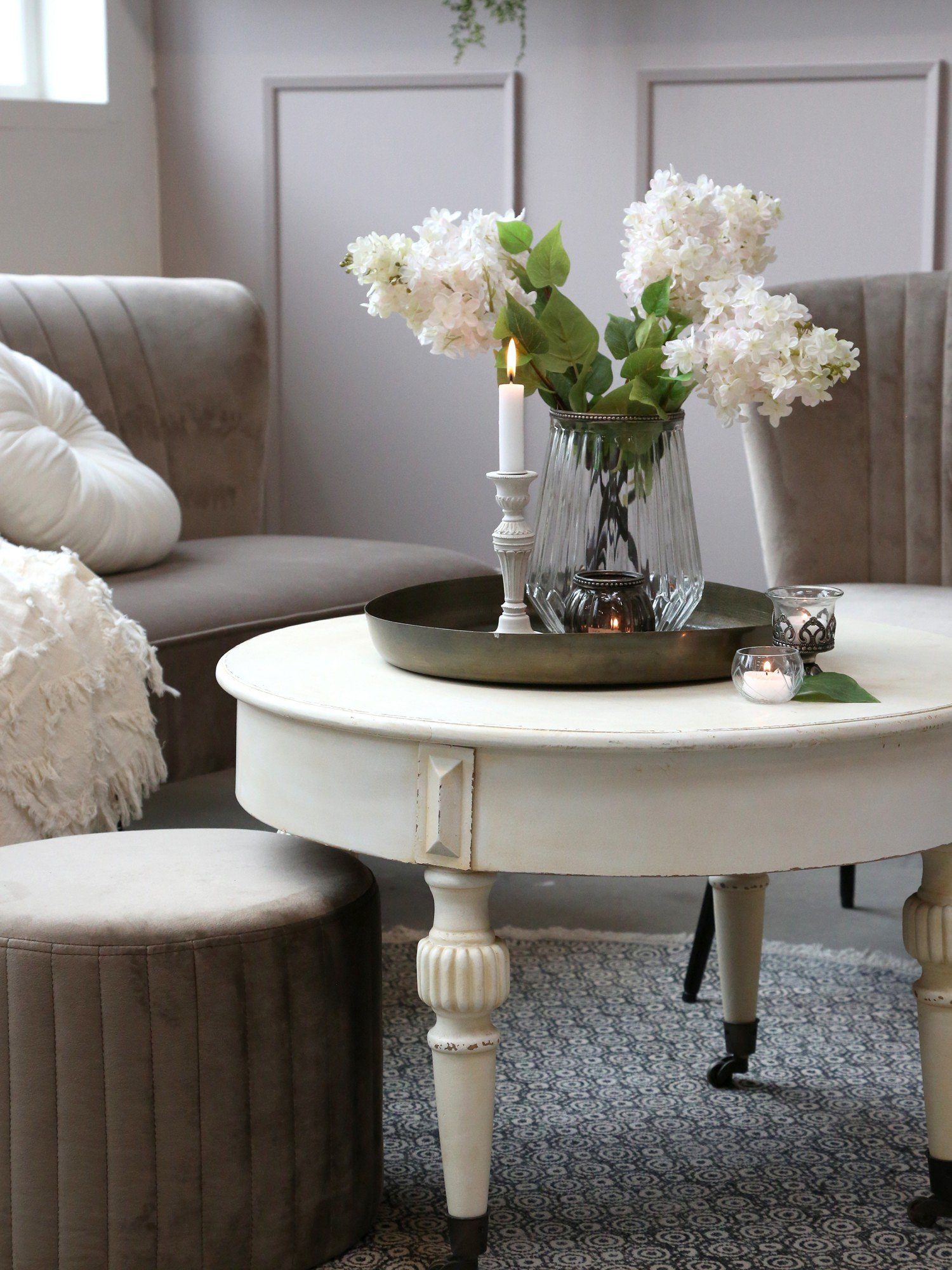 Annimuck Couchtisch Chic Antique Vintage Sofatisch Couchtisch Marie Antoine günstig online kaufen