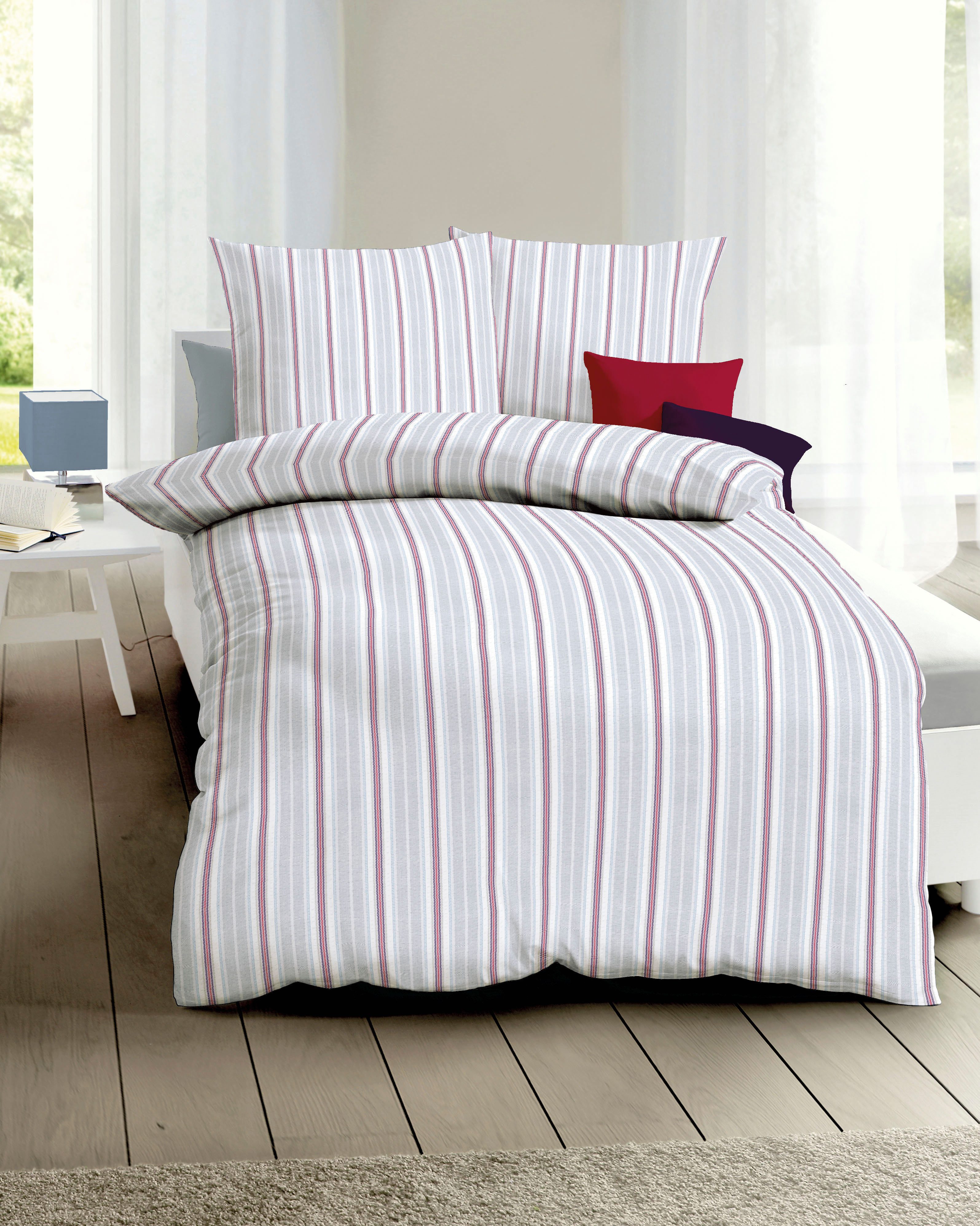Kaeppel Bettwäsche Resort, Seersucker, 2 teilig, günstig online kaufen