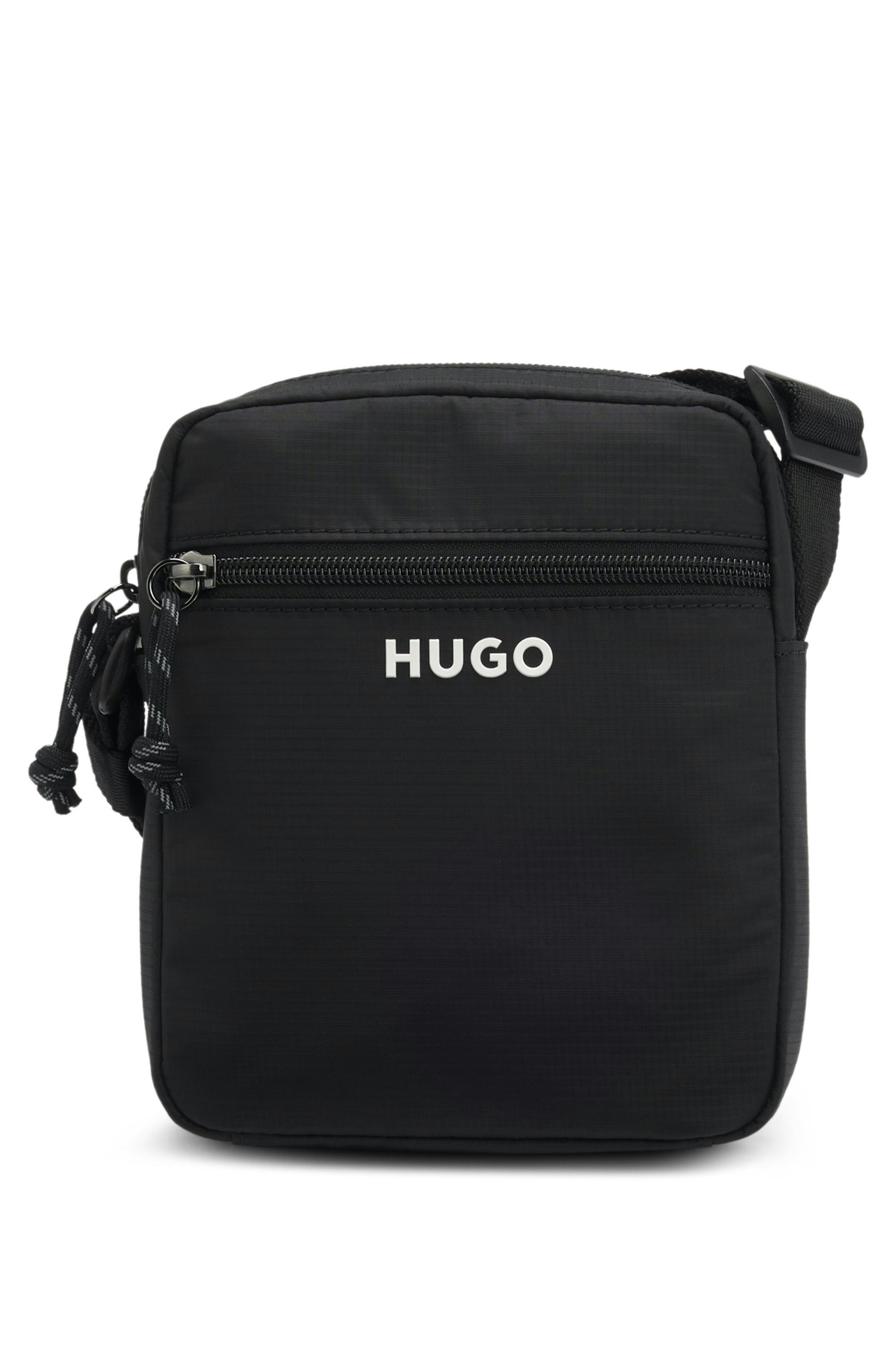 HUGO Umhängetasche Everett, Schultertasche, Bodybag mit HUGO Schriftzug