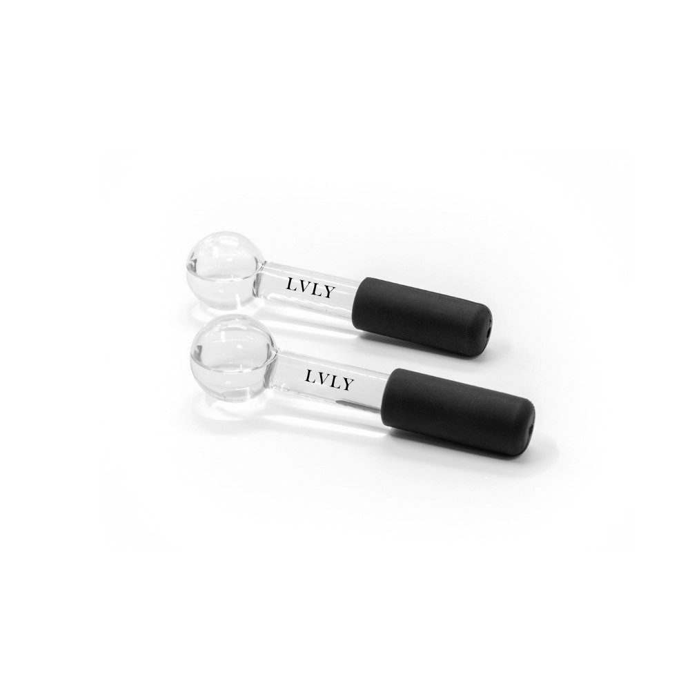 LVLY Gesichtsmassagegerät Kosmetikkugeln 2er Set, 2-tlg., Erfrischende und revitalisierende Hautpflege