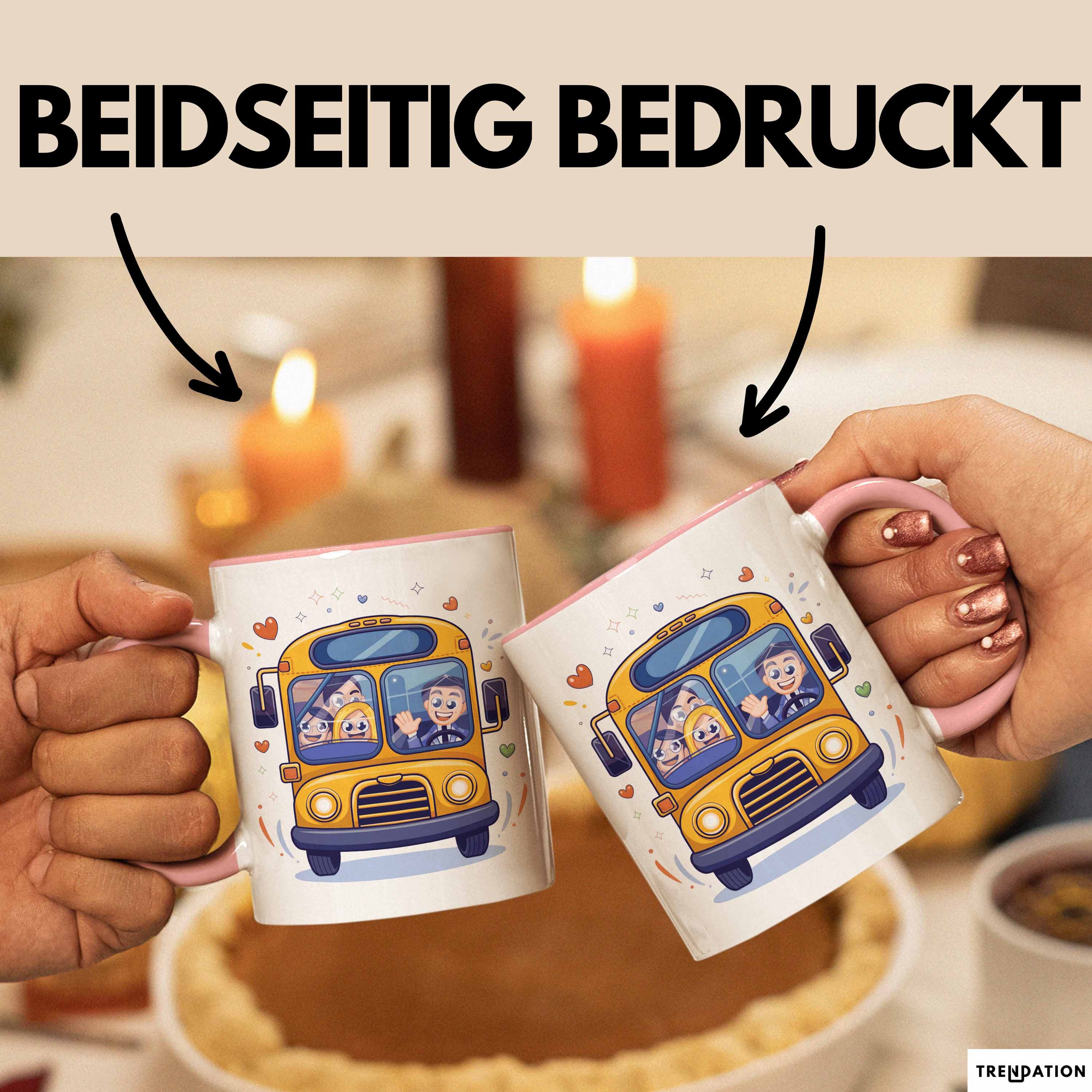 Trendation Tasse Busfahrer Tasse Geschenk Lustige Geschenkidee Spruch Für Öffentlichen, Keramik