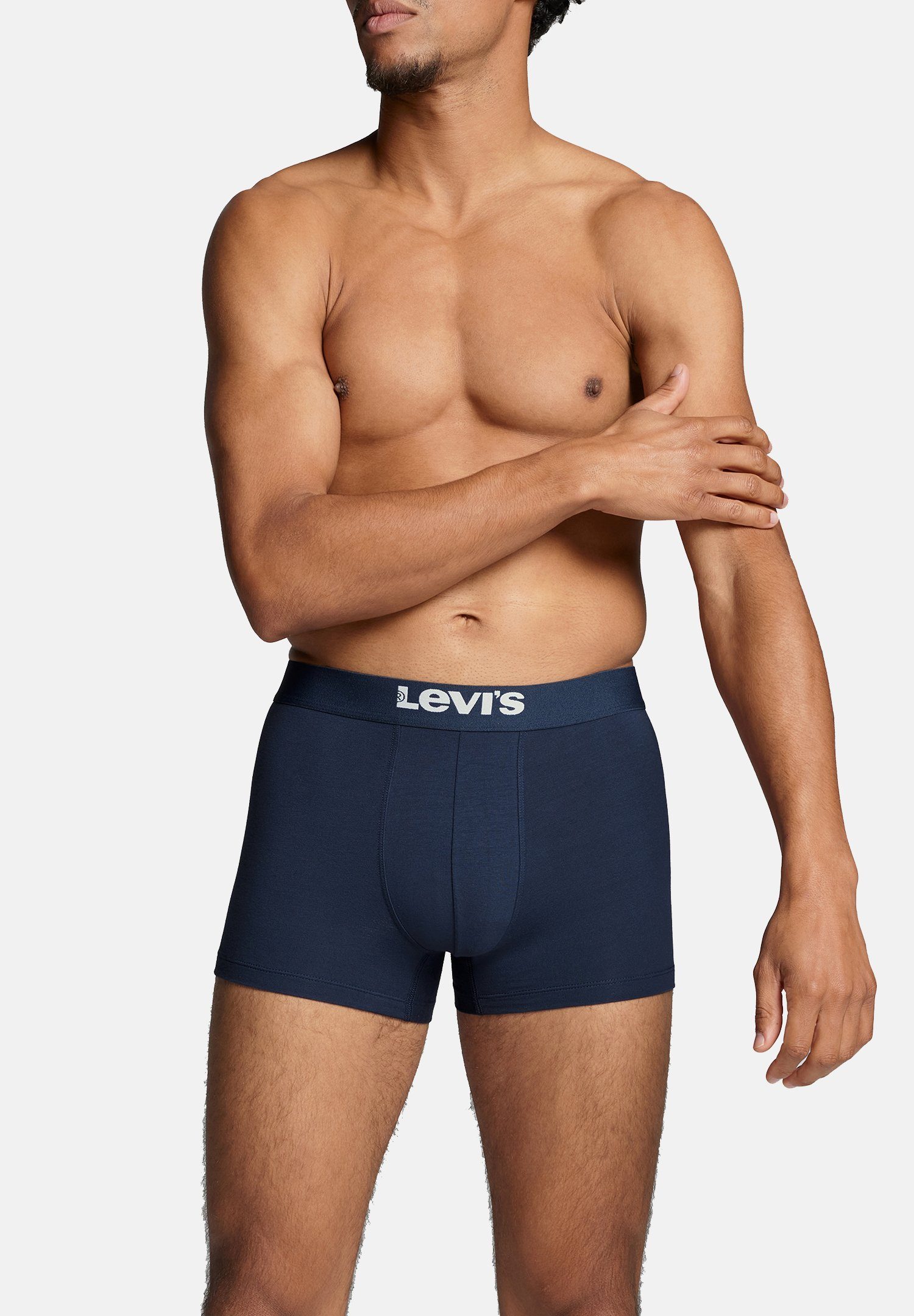 Levi's® Boxershorts LEVIS MEN SOLID BASIC TRUNK ORGANIC CO 2er Pack (Set, 2-St., 2er-Pack)