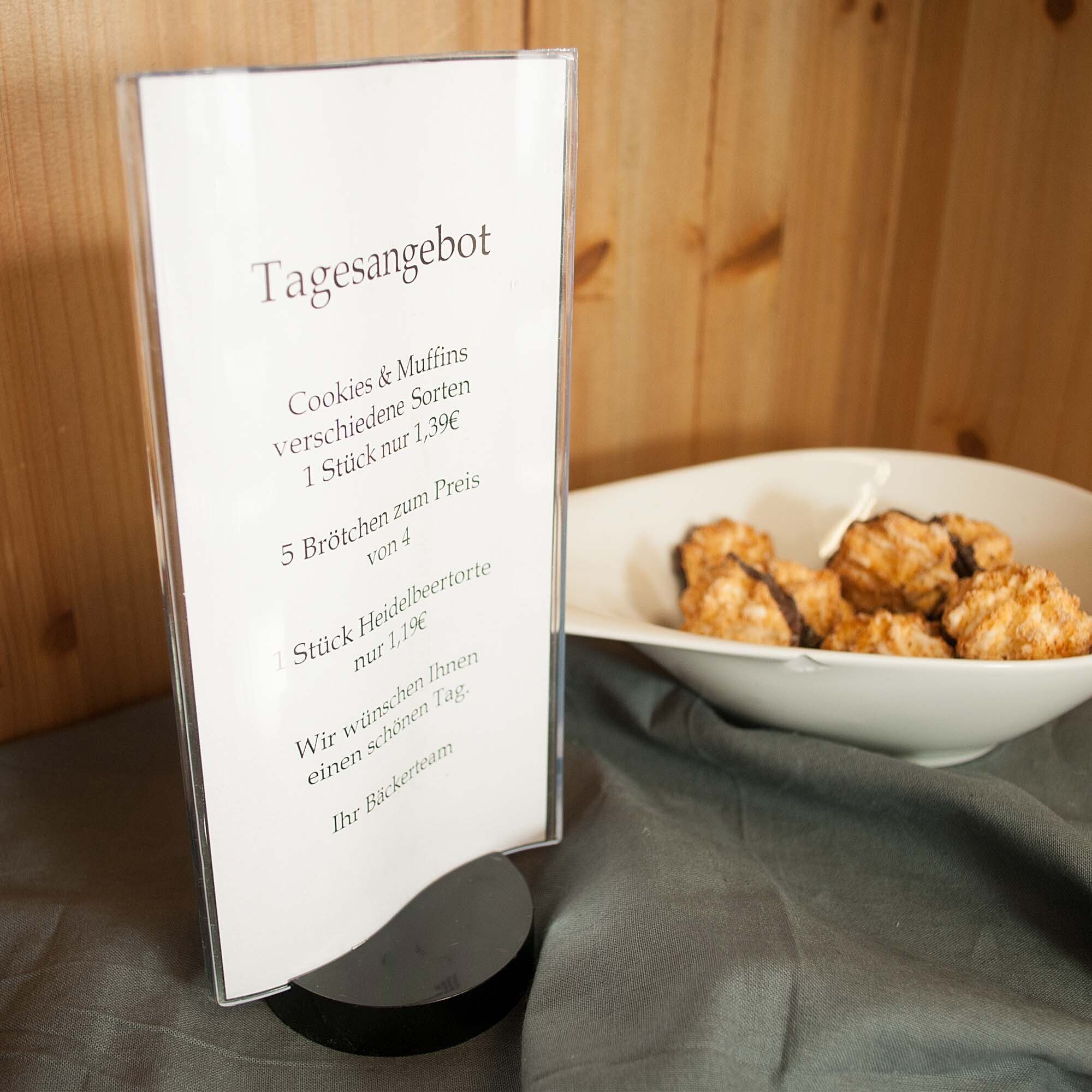 HTI-Living Standtafel Tischaufsteller, 5er Set Menü, günstig online kaufen