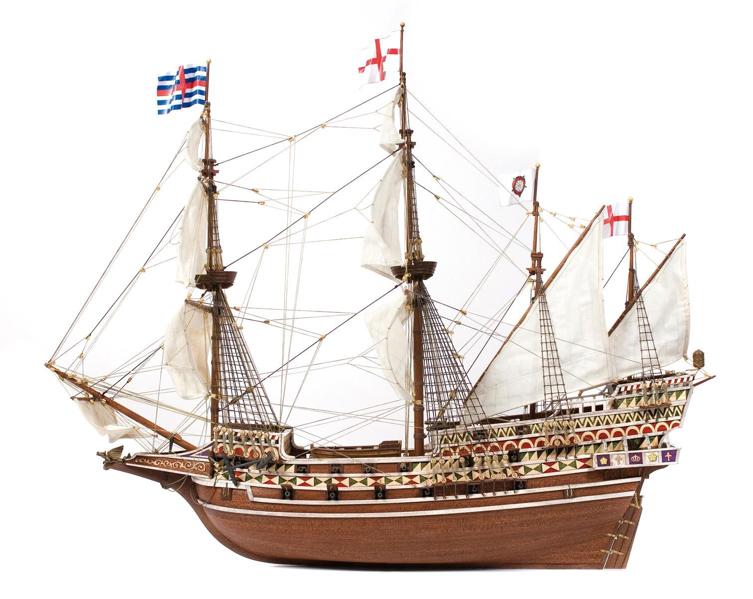 OcCre Modellbausatz Revenge Maßstab 1:85 Schiffsbausatz, (Schiff, 3076-tlg., Schiffsbausatz), Made in Europe