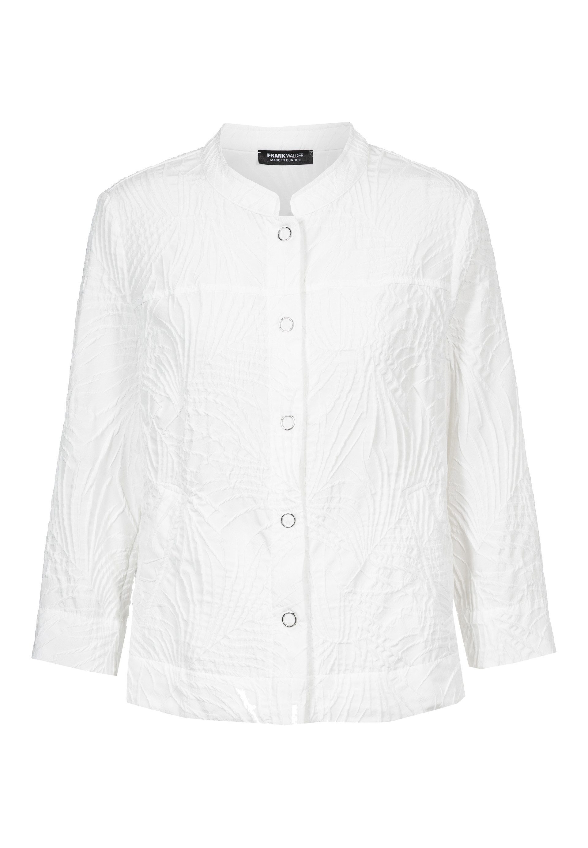 FRANK WALDER Jackenblazer mit Strukturmuster