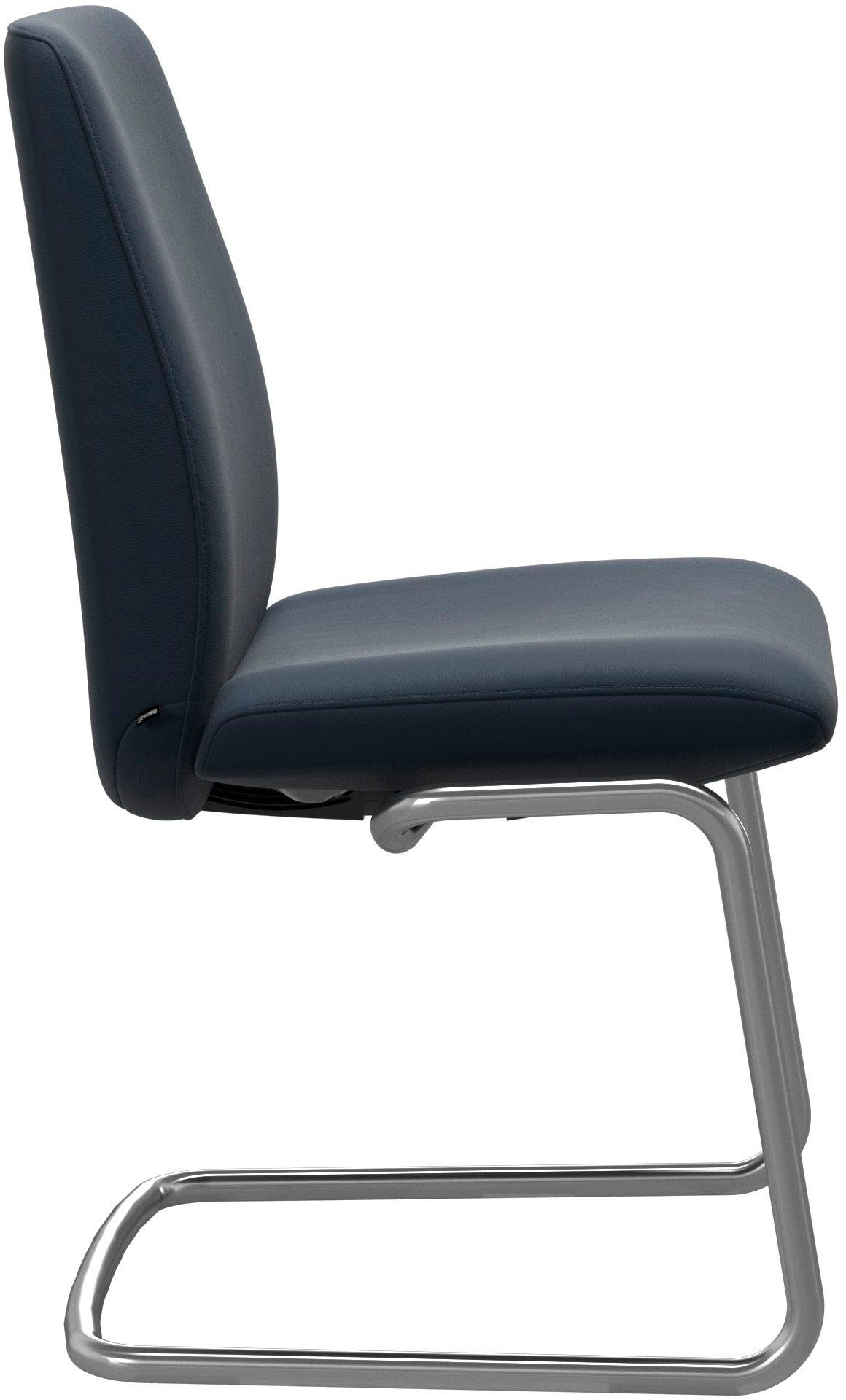 Stressless® Polsterstuhl Laurel, matt Beinen L, in Stahl Low Back, mit aus Schwarz Größe