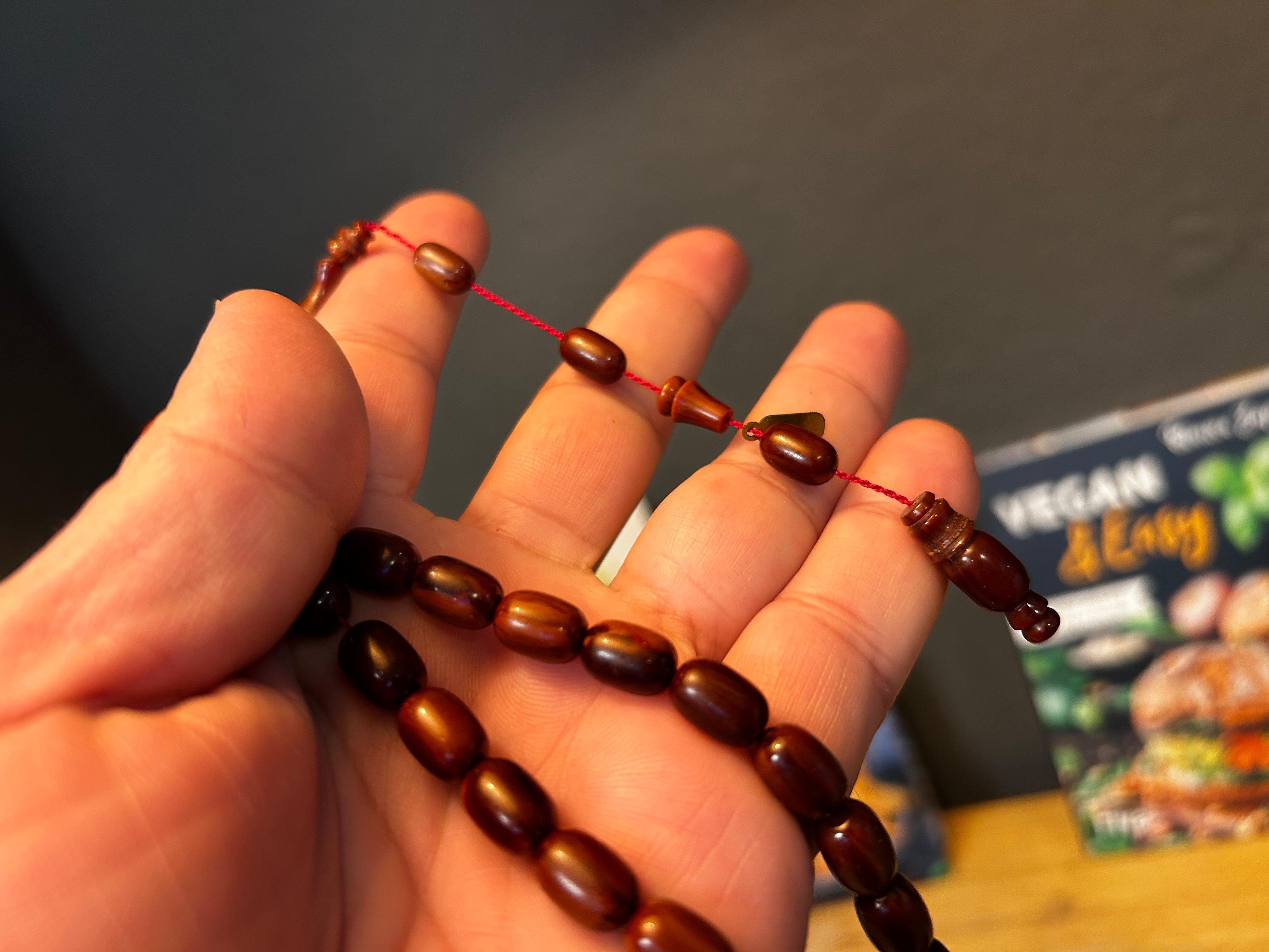 Tlg Amber islam faturan Misbaha Prayerbeads Kettenanhänger Tasbih, schmuck 33-tlg., 33 Tasbeeh tesbih), Bakalite (Tesbih, misbaha Tesbih Gebetskette Tesbih Misbaha, TesbihBid Herren