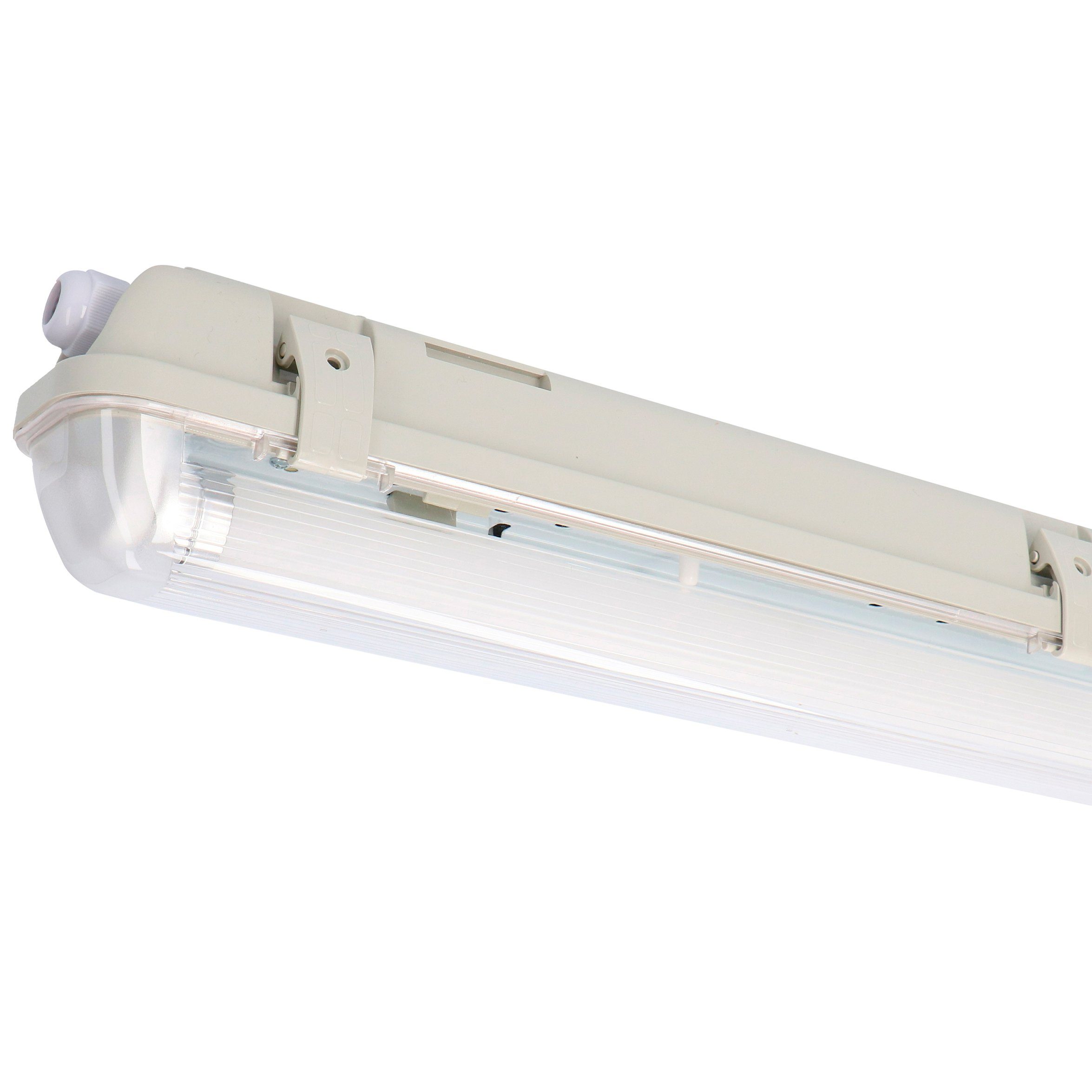 2401202_01 HF-Bewegungsmelder LED LED's mit Feuchtraumleuchte, 14W light 120 und neutralweiß cm Deckenleuchte LED, LED-Röhre IP65