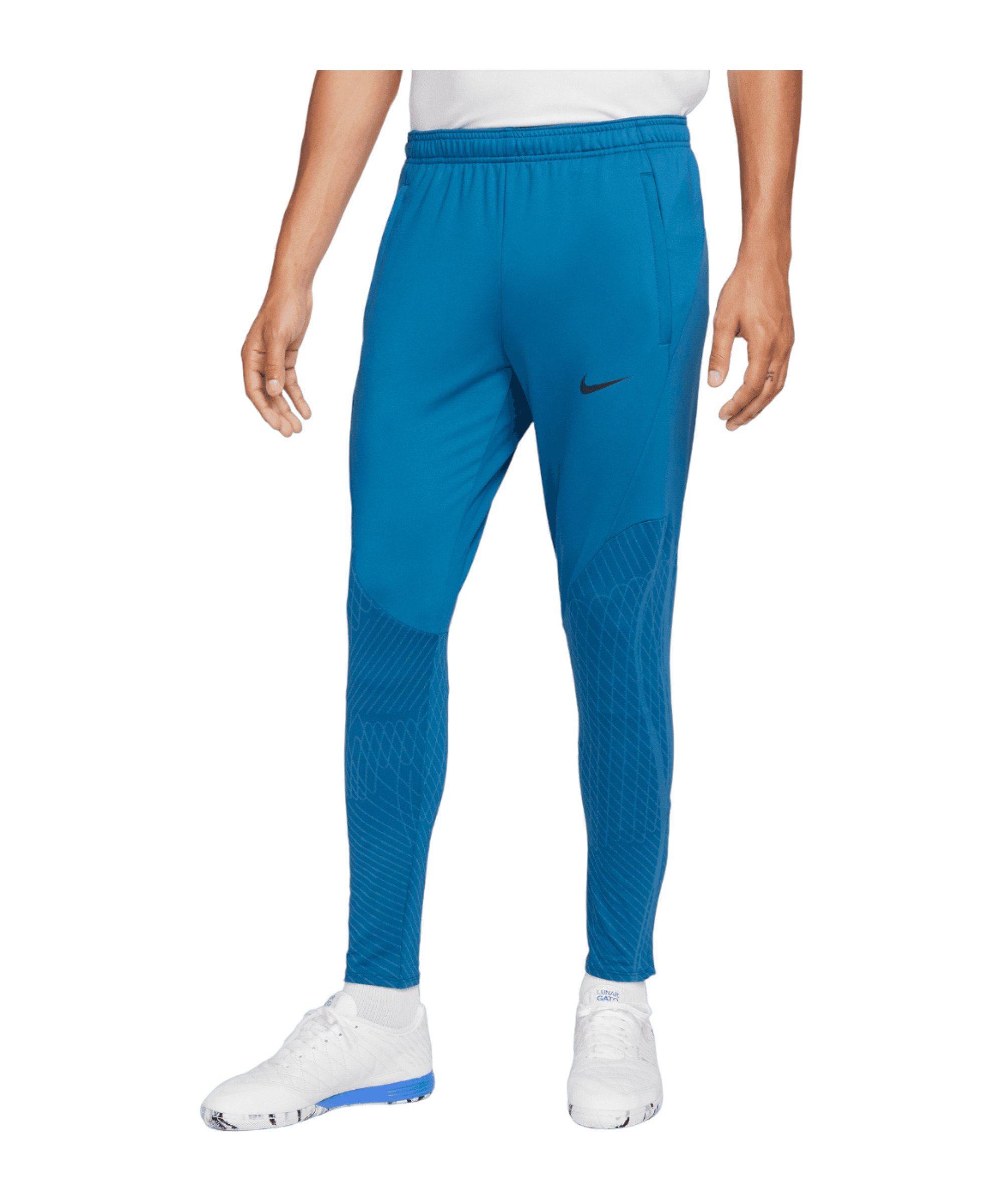 Nike Sporthose Strike Trainingshose blauschwarz