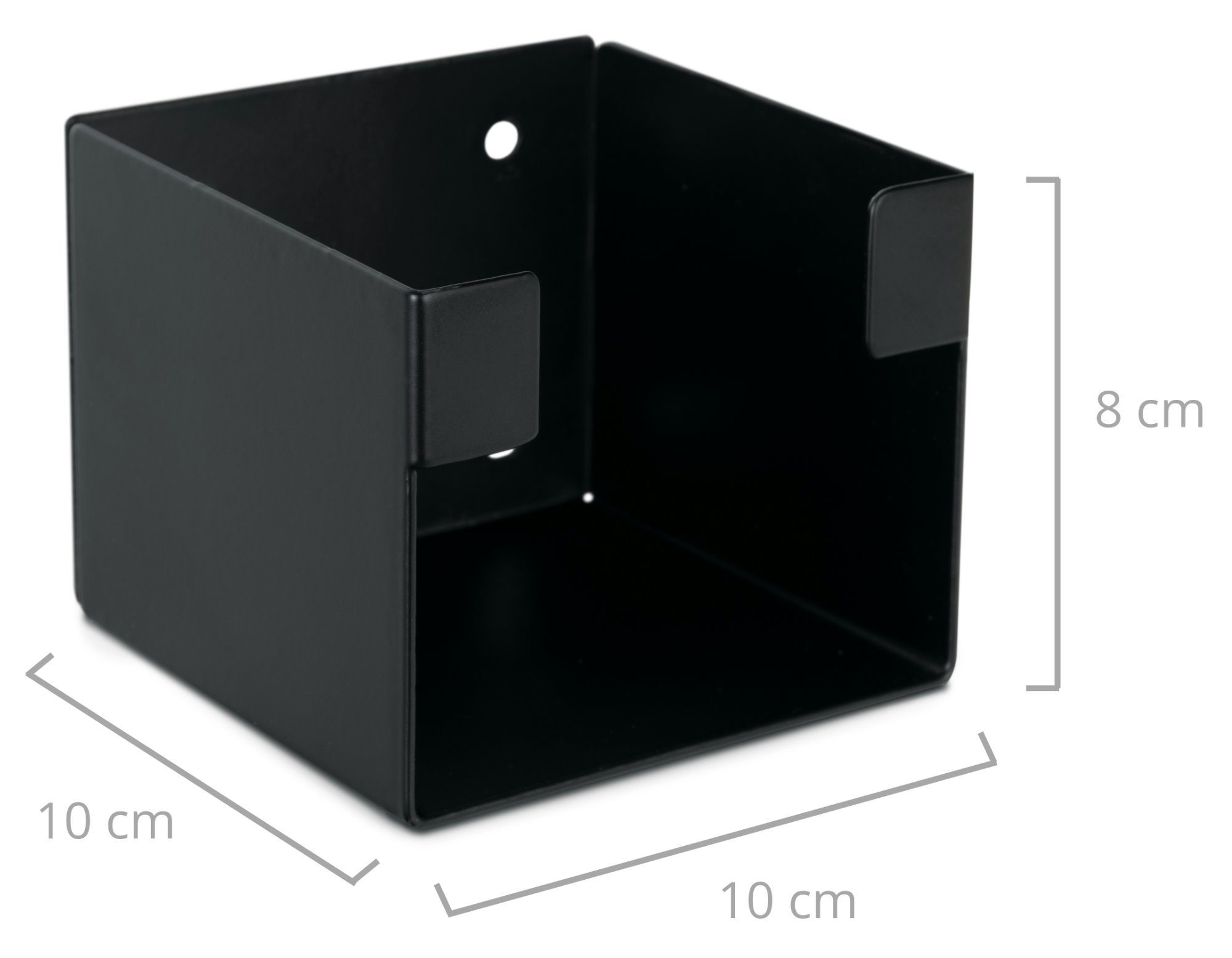 Stagecaptain Desinfektionsmittelspender DH-20BK Spender Halterung Stahl - Wandmontage & auf Ständer - Schwarz, bis 95 mm Durchmesser - Aus Stahl - 3/8"-Gewinde