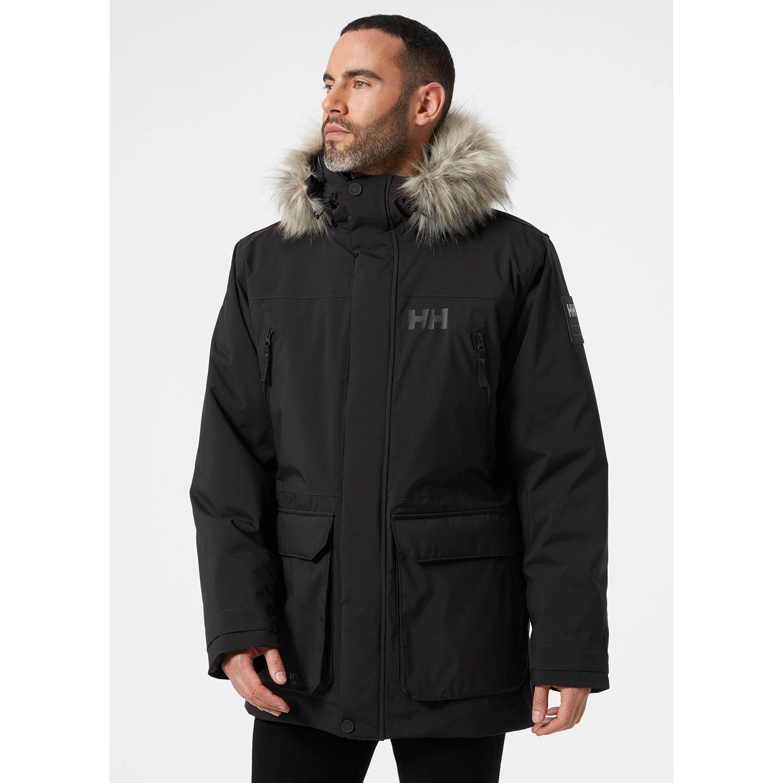 Helly Hansen Parka Reine (PrimaLoft RISE) schwarz Herren