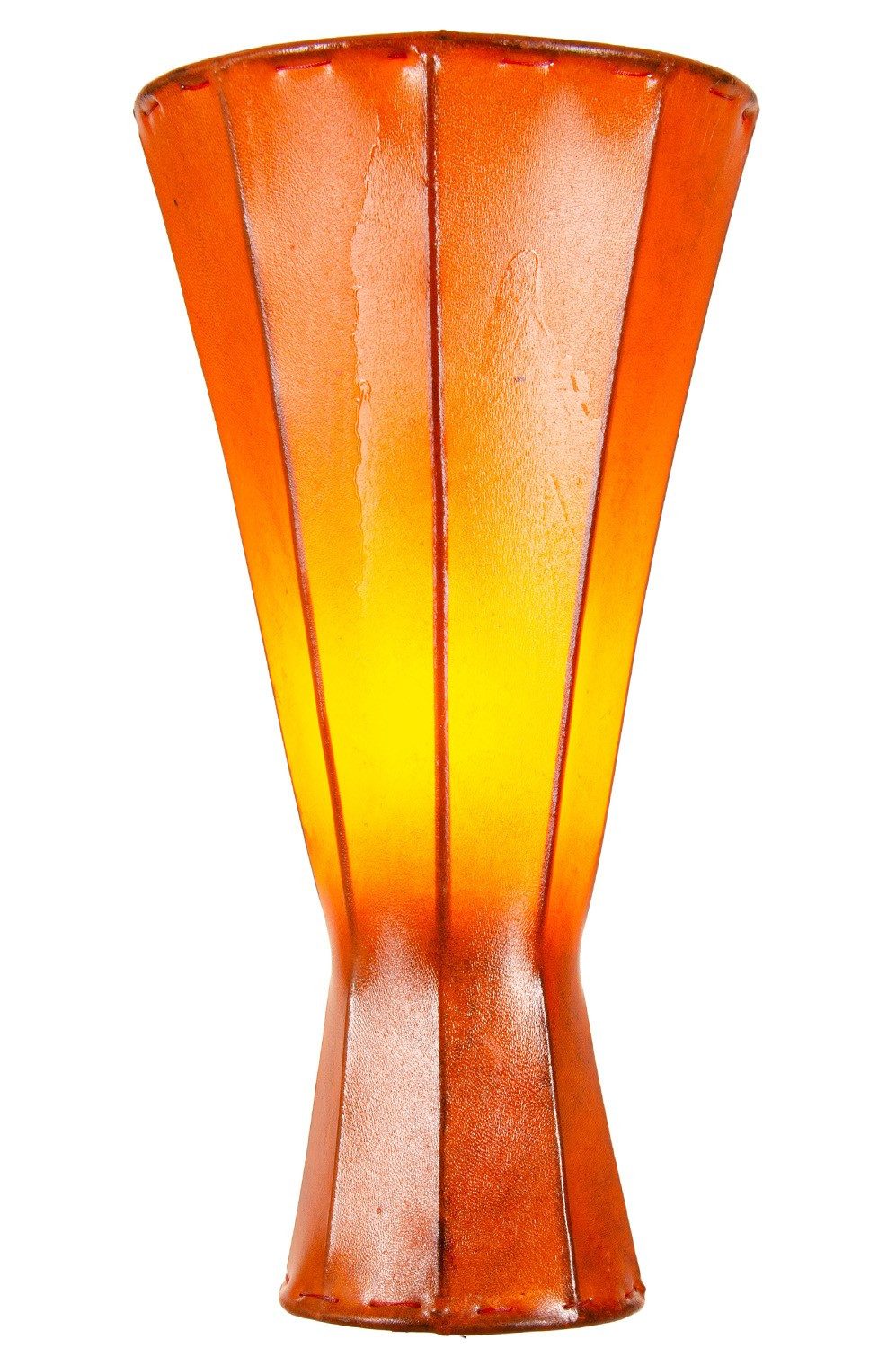Marrakesch Orient & Mediterran Interior Nachttischlampe Vintage Lampe Tischlampe Jinjin Orange, Handarbeit