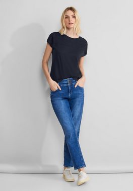 STREET ONE Shirttop mit Stickerei