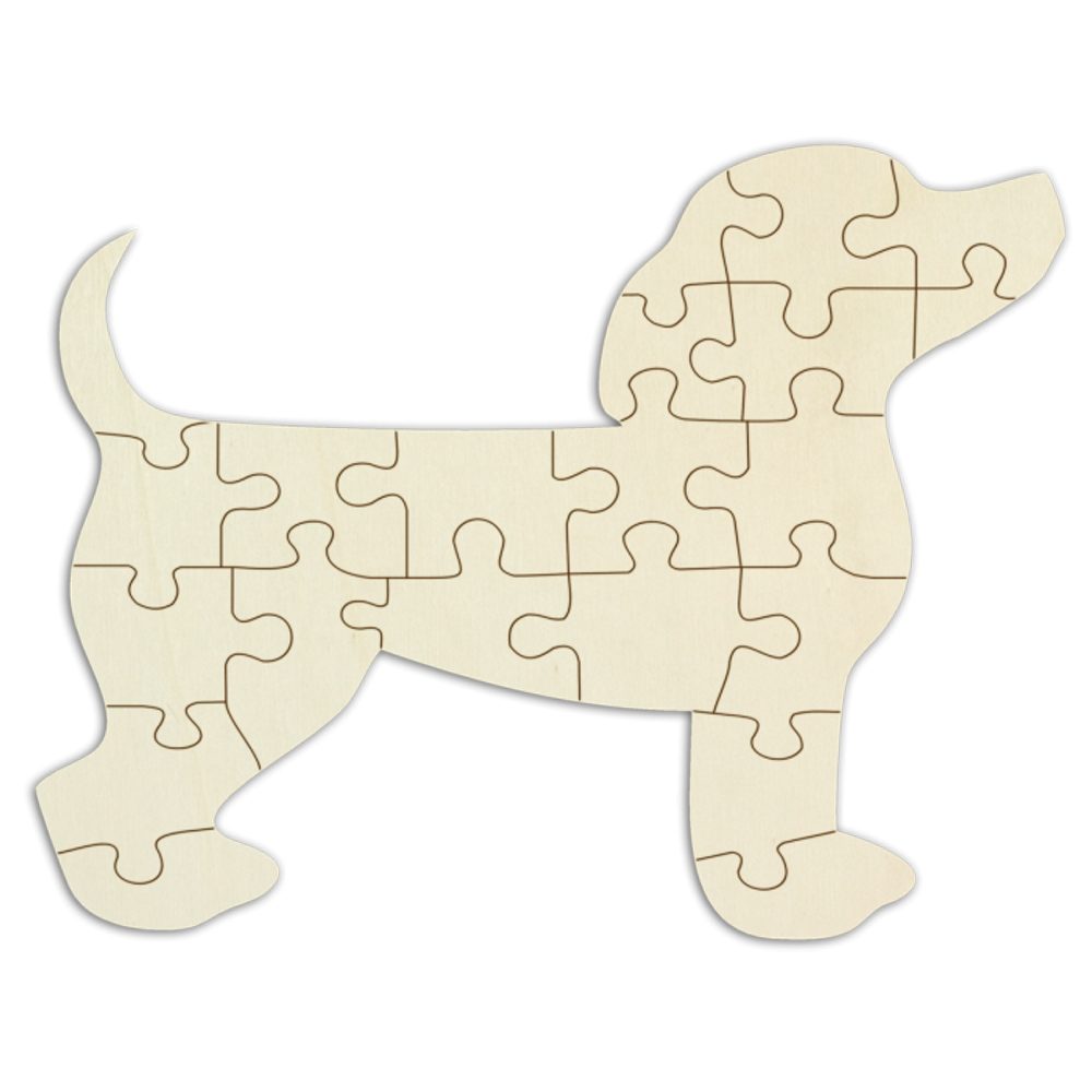 aus - Stark Teile, Unbehandeltes Puzzle 21 mm Kopierladen Holz, Größen, Puzzleteile, Schichtholz 21 Berlin verschiedene Pappel, 3 Puzzle Hund aus ca.