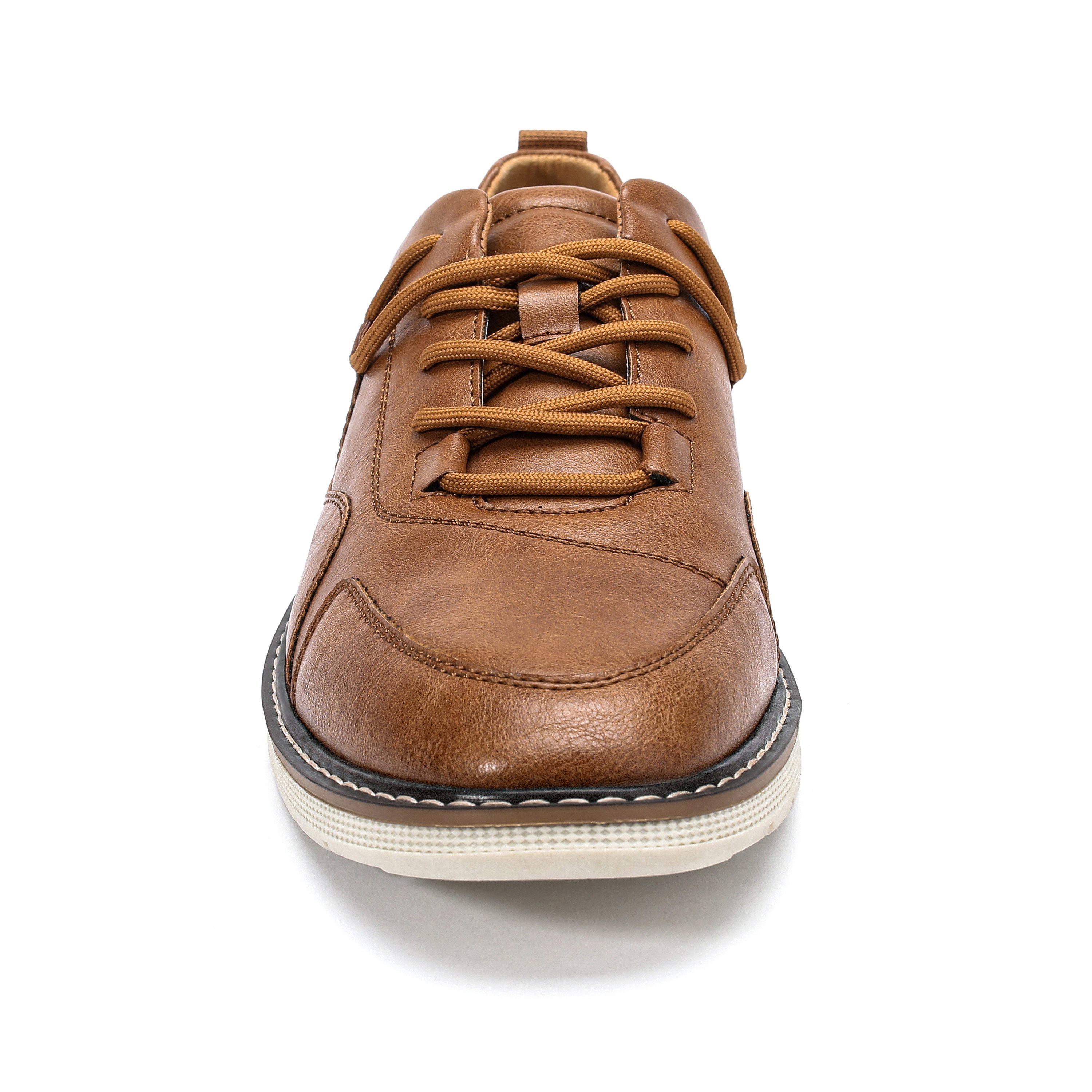 Allthemen Schnürschuh Herren Casual Komfortabel Schnürschuhe im Vintage-Design Freizeitschuh