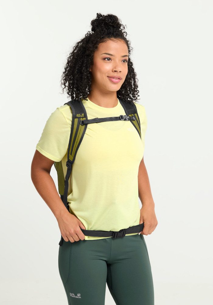 Jack Wolfskin Daypack VELOCITY 12, Multisportrucksack, Trinksystem, komfortables Tragesystem