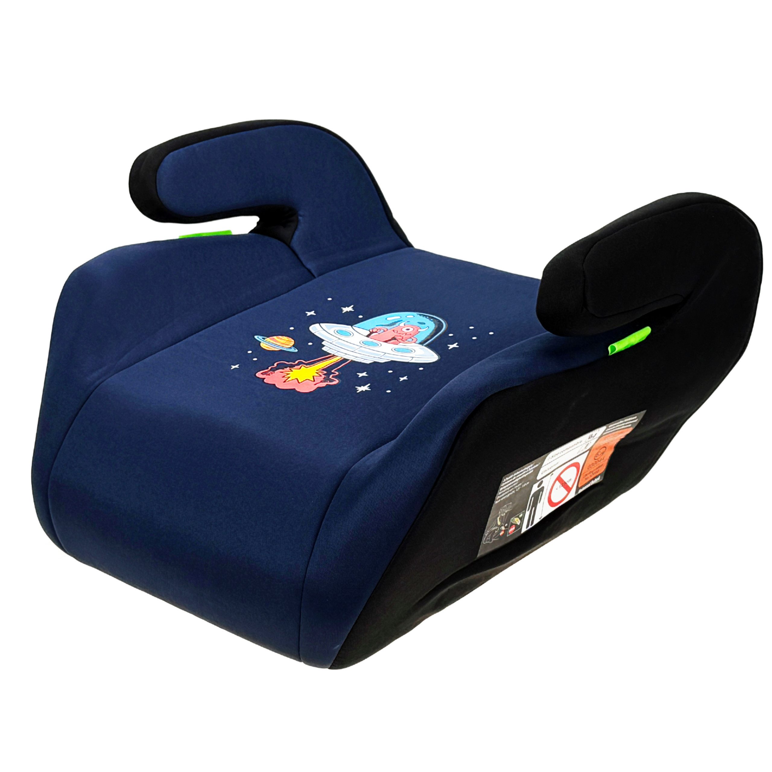 AUTO XS Kindersitzerhöhung Kinder Autositz / Sitzerhöhung Auto, ECE R129/03, 125 – 150 cm, ab: 6 Jahre, bis: 12 Jahre, ab: 125 cm, bis: 150 cm, 3-Punkt-Gurt Befestigung, Autositz i-Size kompatibel