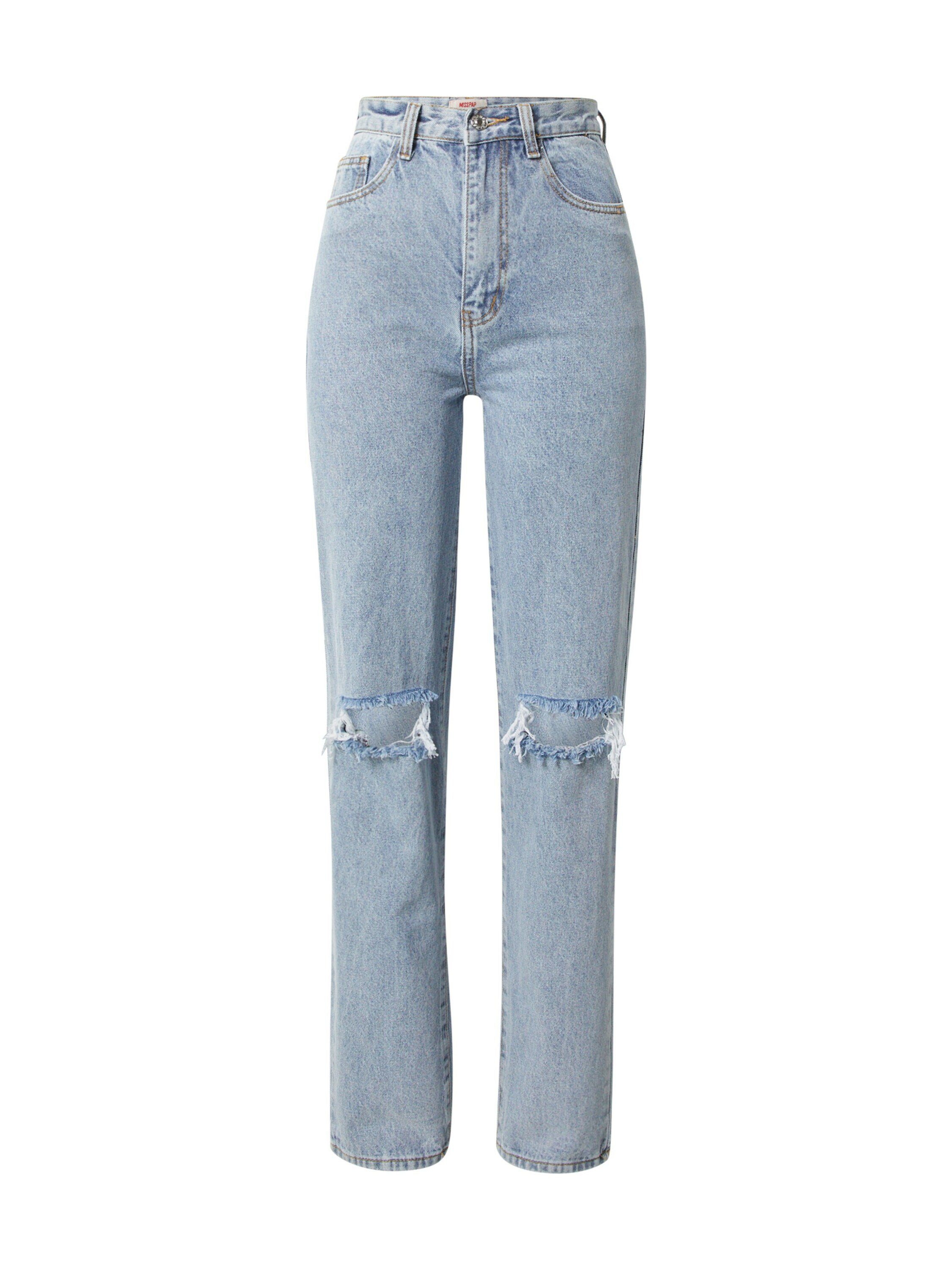 Damen Jeans Misspap Weite Jeans (1-tlg)
