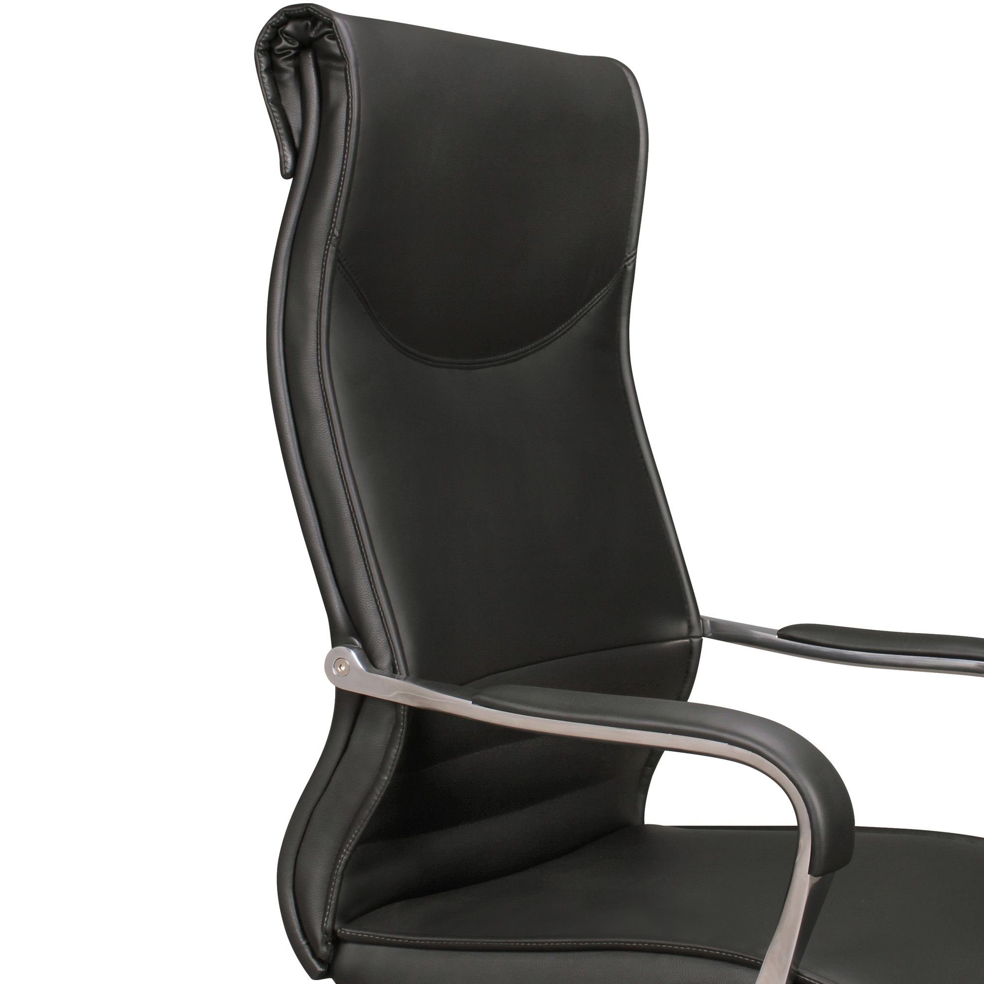 KADIMA DESIGN Chefsessel Chefsessel Schwarz für ergonomisches Schwarz - | Sitzen Arbeitssessel Komfortabler