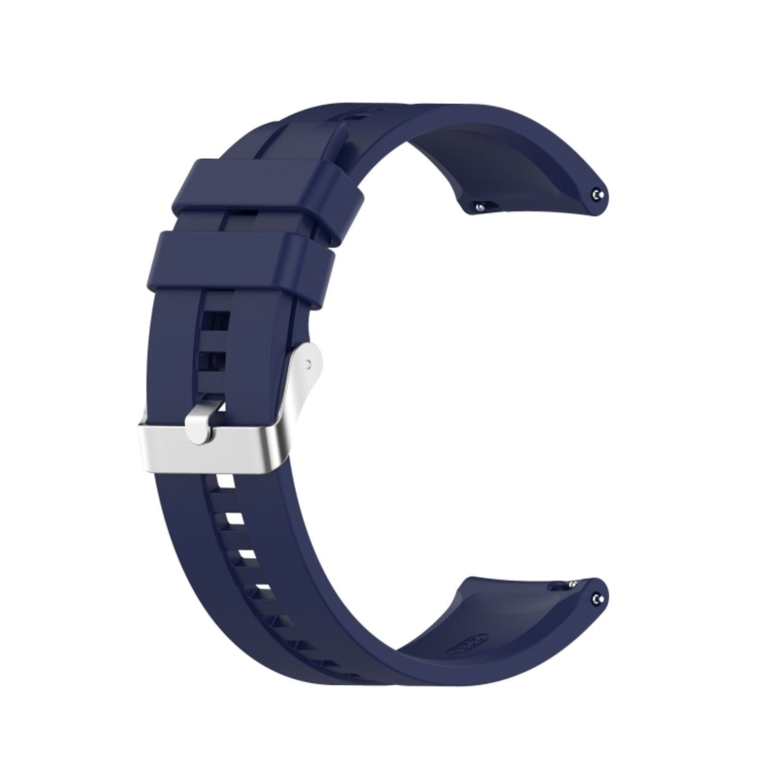 König Design Smartwatch-Armband Huawei Watch GT 3 42mm, Smartwatch-Armband  für Huawei Watch GT 3 42mm Sport Ersatz Armband Silikon Mitternachtsblau