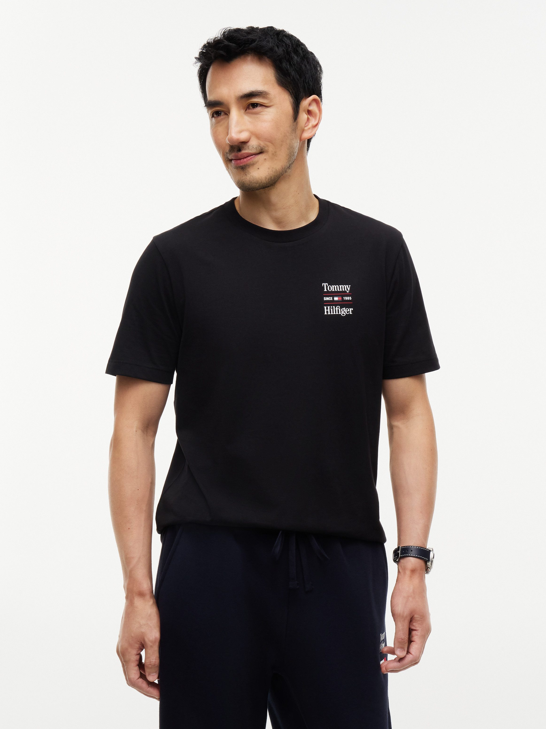 Tommy Hilfiger T-Shirt 2 PACK CHEST GRAPHIC REG TEES (2-tlg)
