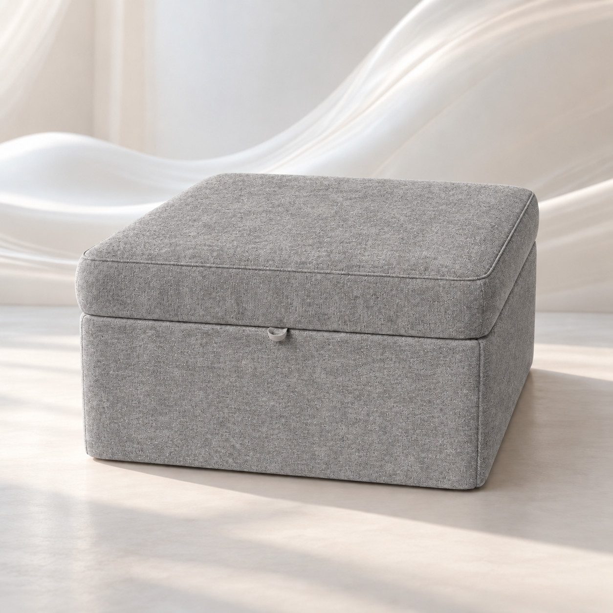 HOMAVO Ecksofa Schlafsofa, Couch L-Form, keine Montage erforderlich, inkl. Zierkissen, FSC® modulares Sofa, optionale Schlaffunktion & flexible Ottomane, Größe modular anpassbar, Stauraum je Sitz & edles Chenille für Komfort