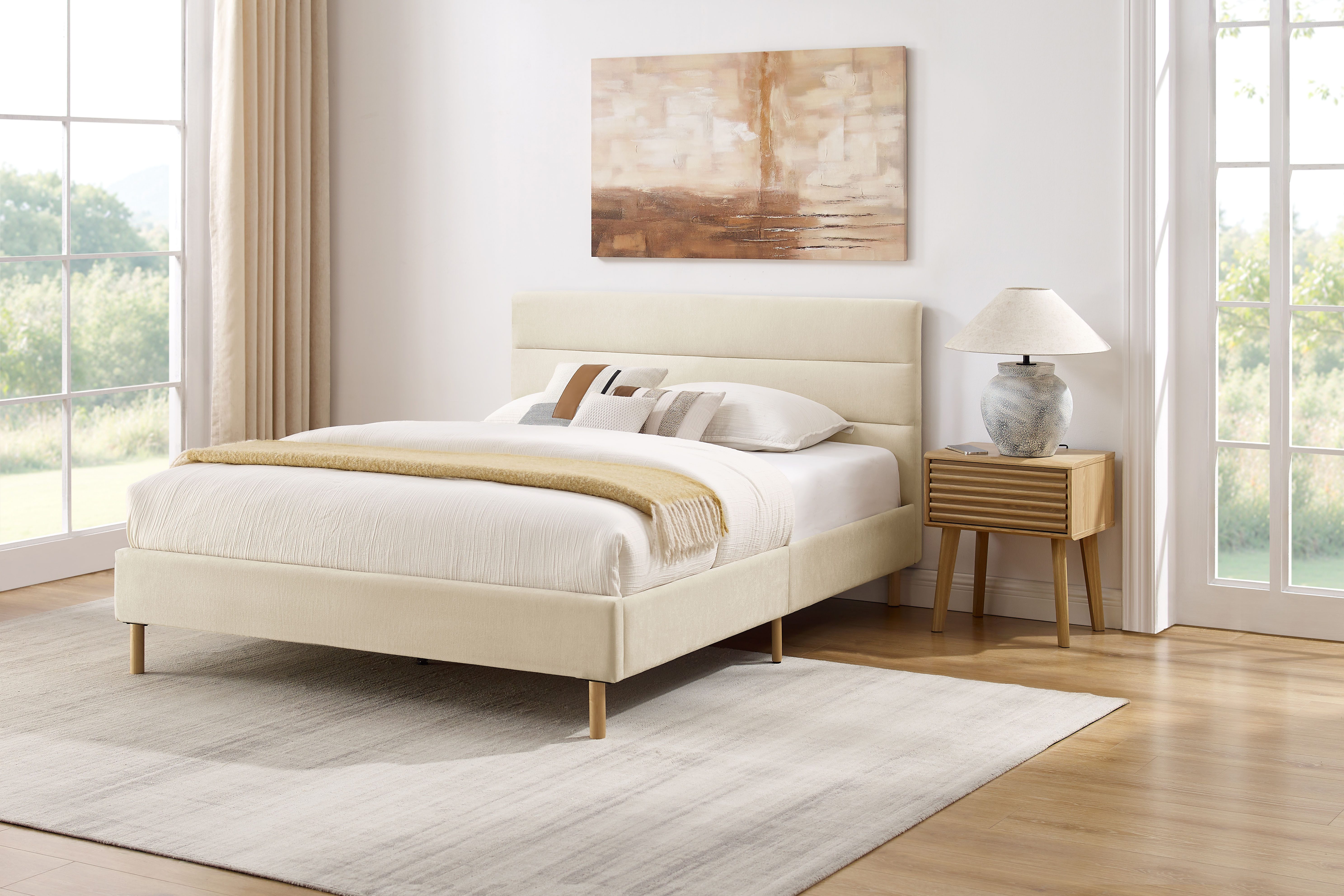 Home affaire Polsterbett Philippiere inkl. Lattenrost, erhältlich in den Breiten 140cm & 180cm