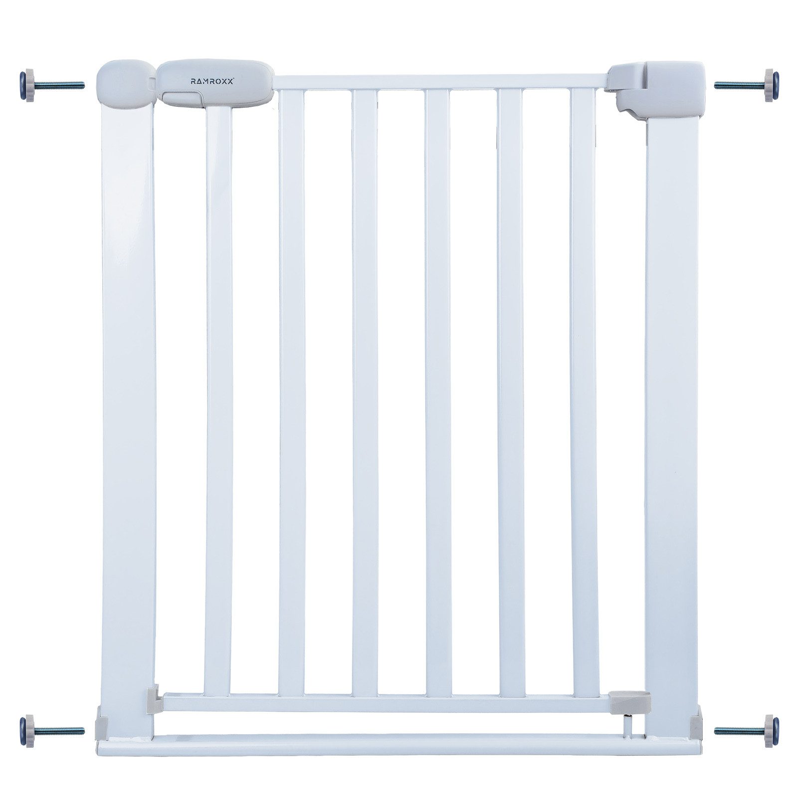 RAMROXX Treppenschutzgitter Absperrgitter weiß für 75-85cm günstig online kaufen