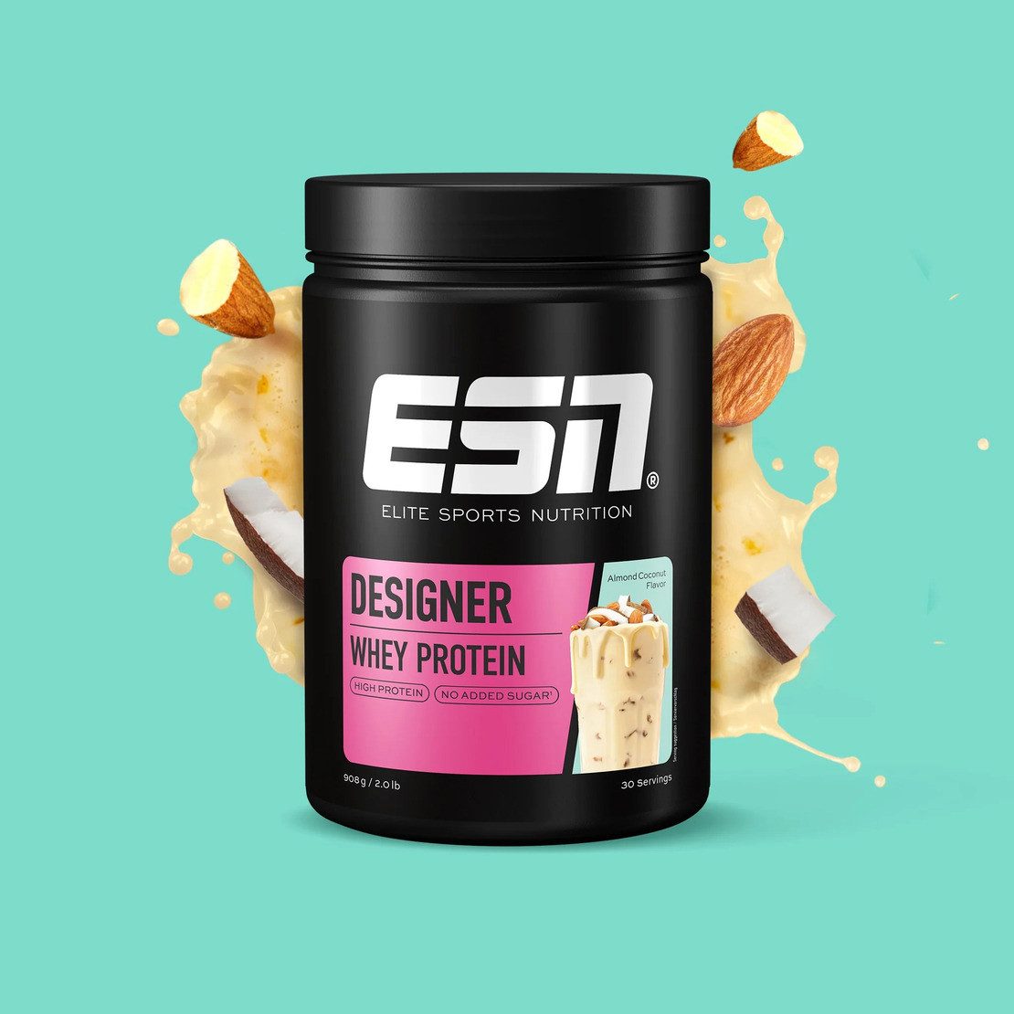 ESN ESN Designer Whey 908g - Almond Coconut Pulver