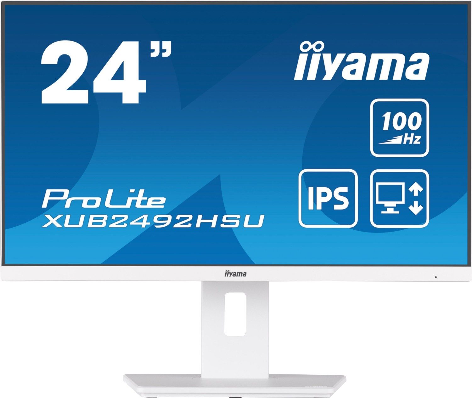 Iiyama iiyama ProLite XUB2492HSU 24" 16:9 Full HD IPS Display weiß LED-Monitor