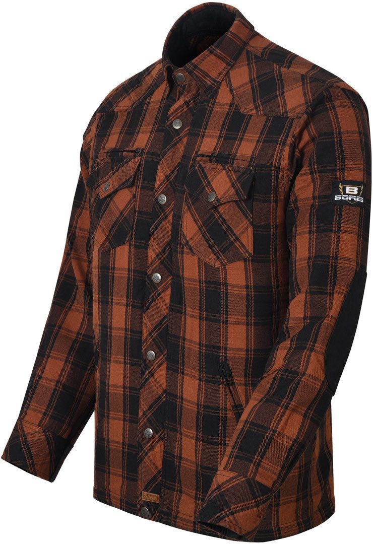 Bores Motorradjacke Lumberjack Premium Motorradhemd Wasserdicht Atmungsakti günstig online kaufen