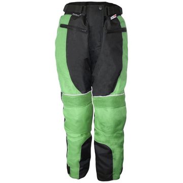 RadMasters Motorradhose GW321T Green Damen Motorradhose Kombigeeignet Textil GRÜN