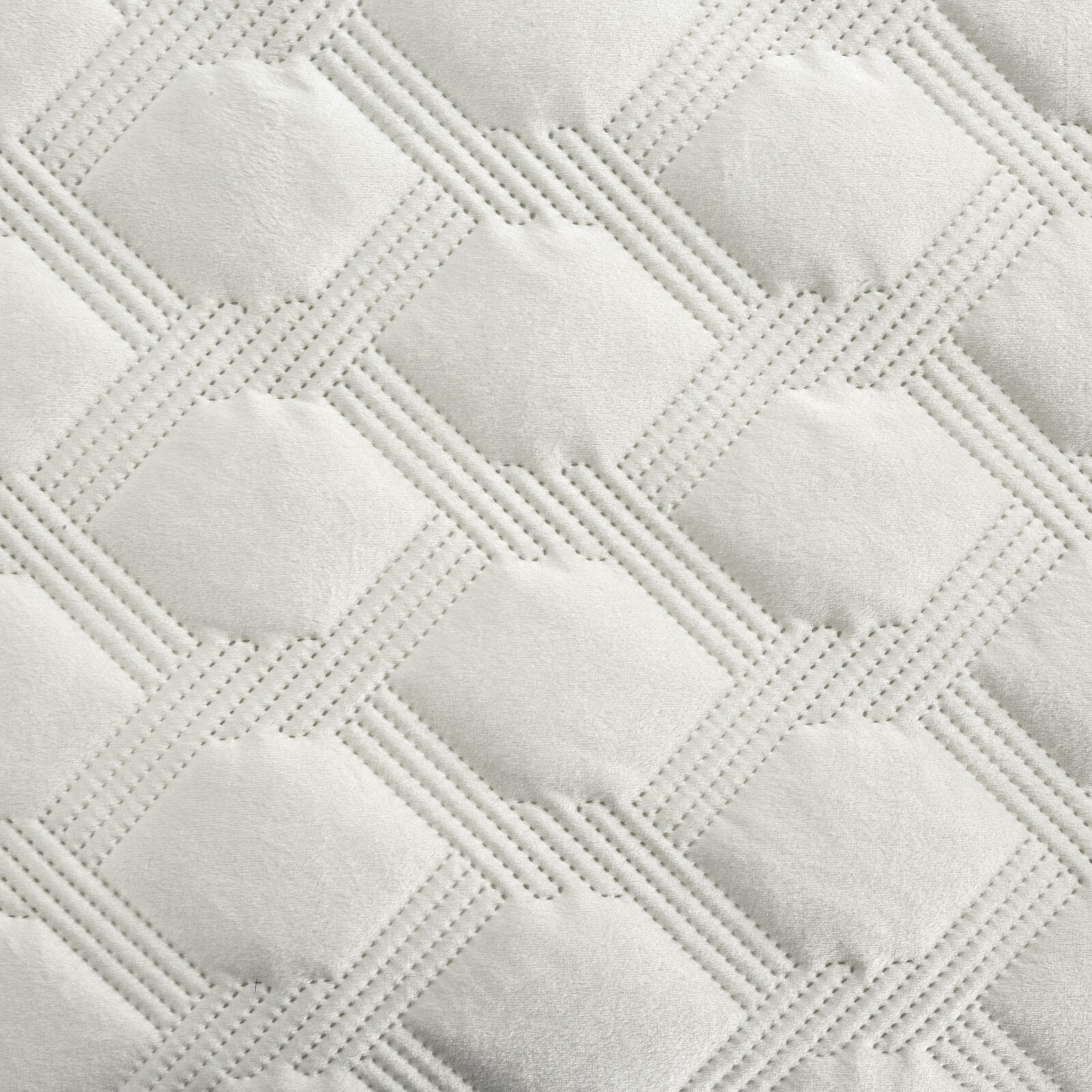Eurofirany Tagesdecke SOFIA/5, Doppelseitige Decke mit gestepptem Muster für Doppelbett & Sofa