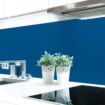 DRUCK-EXPERT Küchenrückwand Küchenrückwand Blautöne Unifarben Hart-PVC 0,4 mm selbstklebend