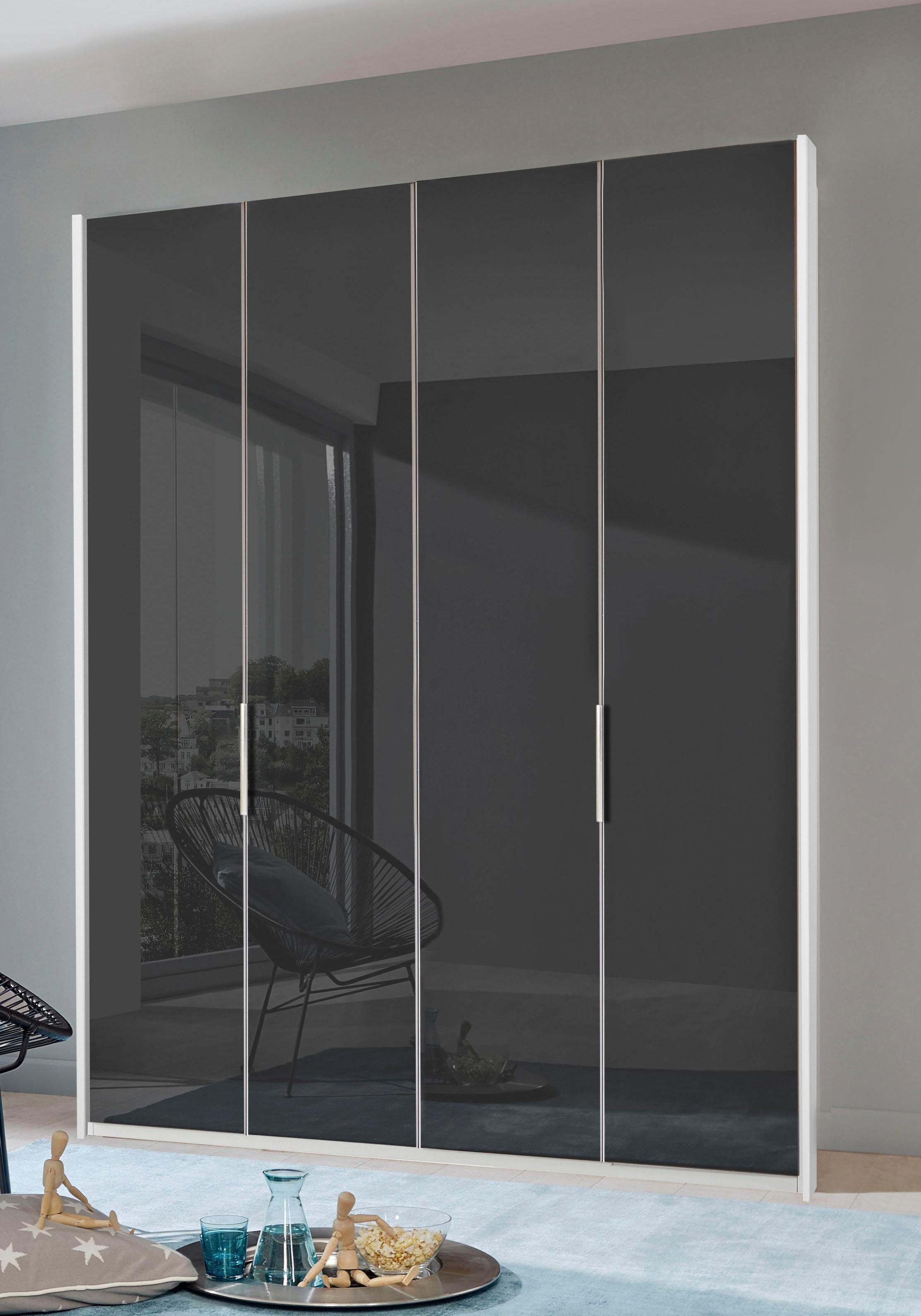 Wimex Kleiderschrank Level by fresh to go Türen vollflächig mit farbigem Glas