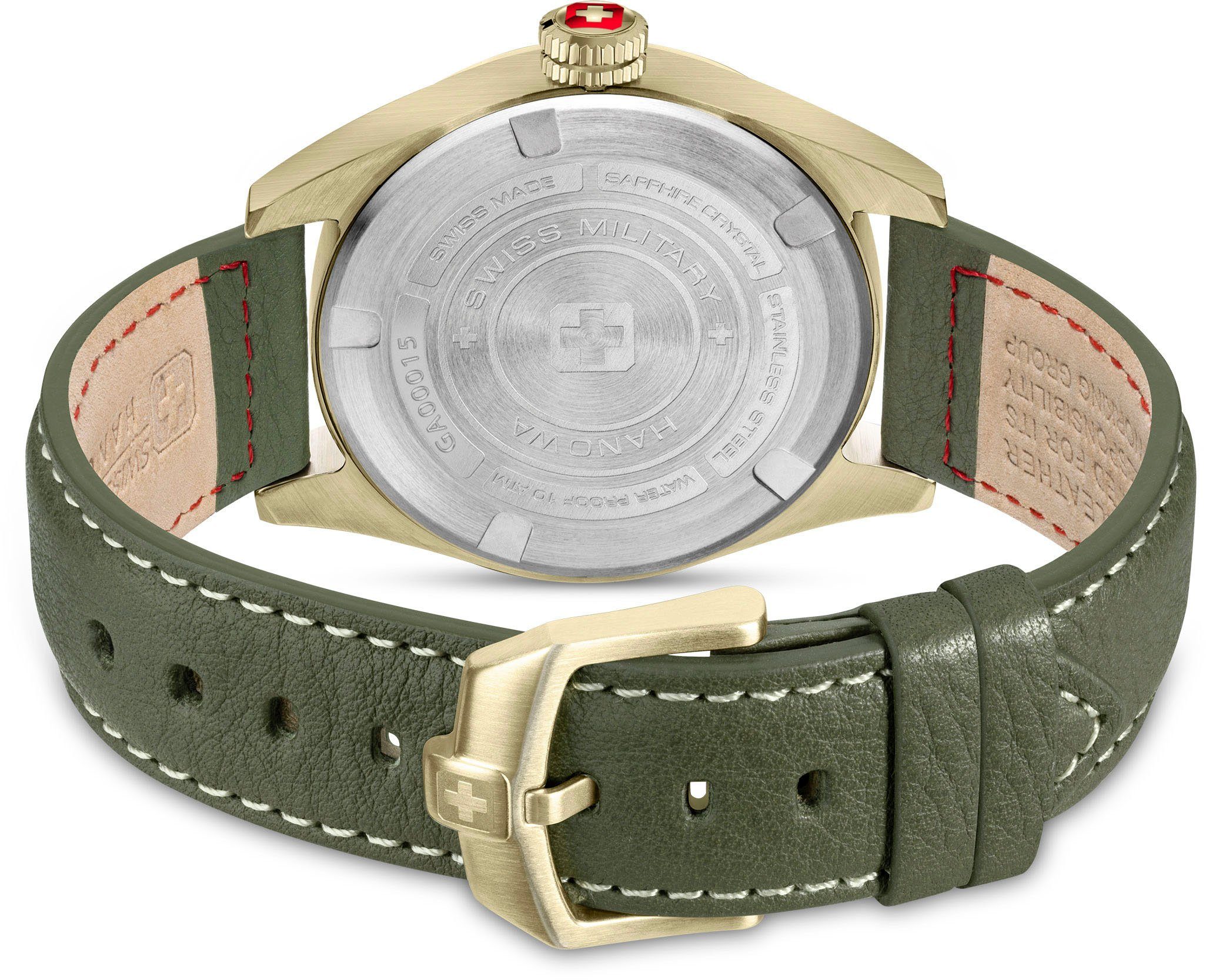 Bronze Military Hanowa SMWGA0001550 GREYHOUND, Swiss Schweizer Uhr