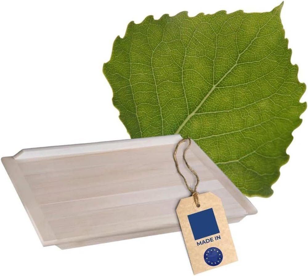 Hofmeister Backbrett Nudelbrett 80 cm Teigbrett Pappelholz, Pappelholz