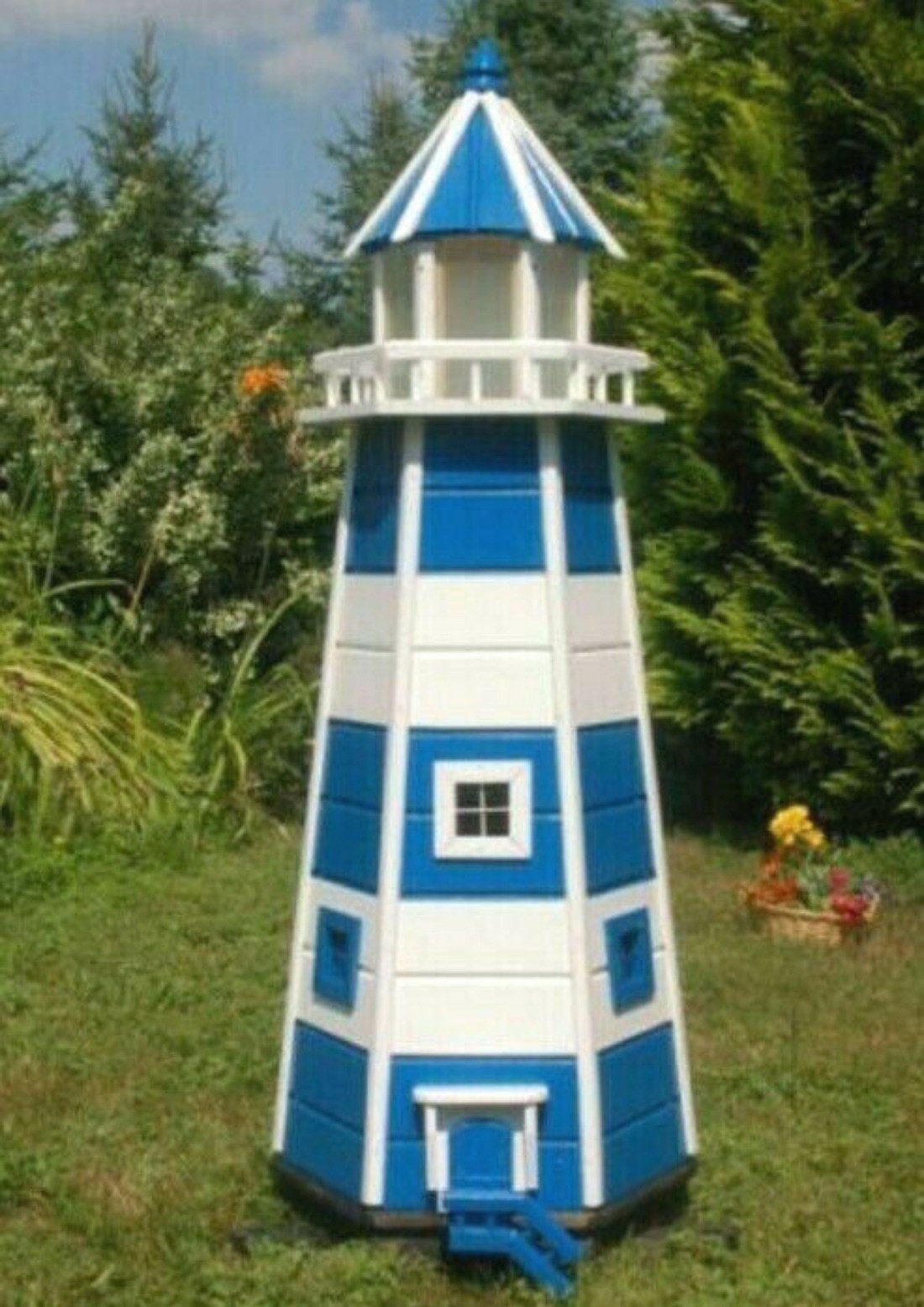 DEKO VERTRIEB BAYERN Gartenfigur Leuchtturm mit günstig online kaufen