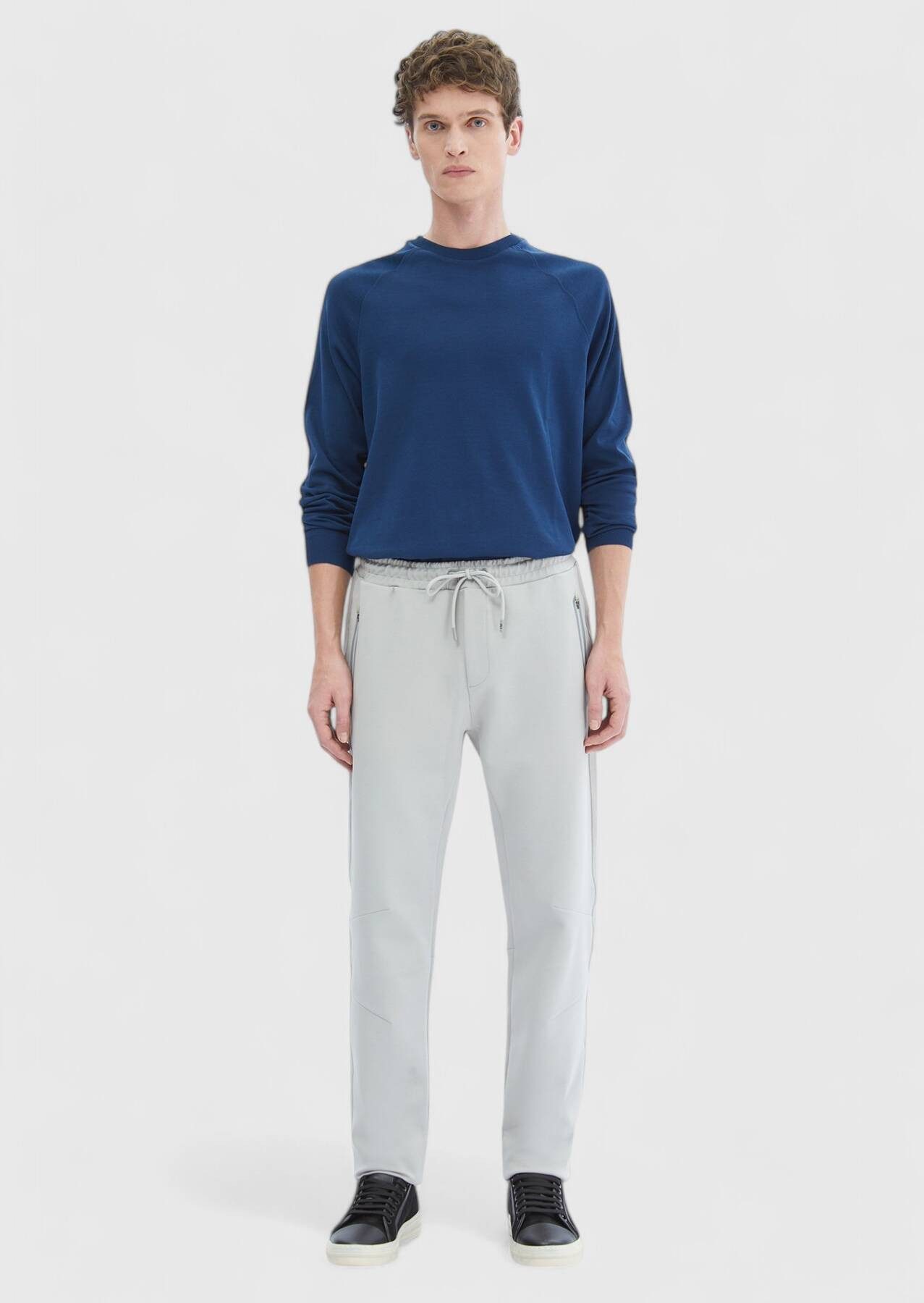 RAMSEY Sweatponcho Jogginghose