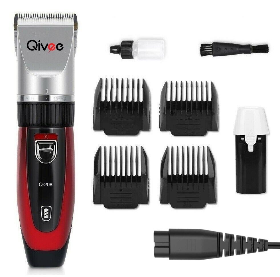 Qivee Haarschneider Q-208, Laufruhig, Ergonomisch, 20 Schnittlängen