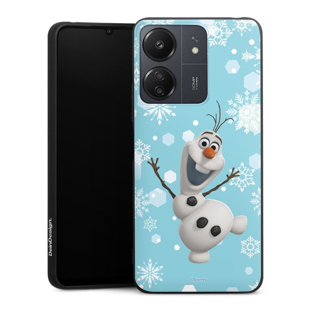 DeinDesign Handyhülle Frozen Olaf Disney Offizielles Lizenzprodukt Frozen Olaf, Xiaomi Redmi 13C 4G Silikon Hülle Premium Case Handy Schutzhülle