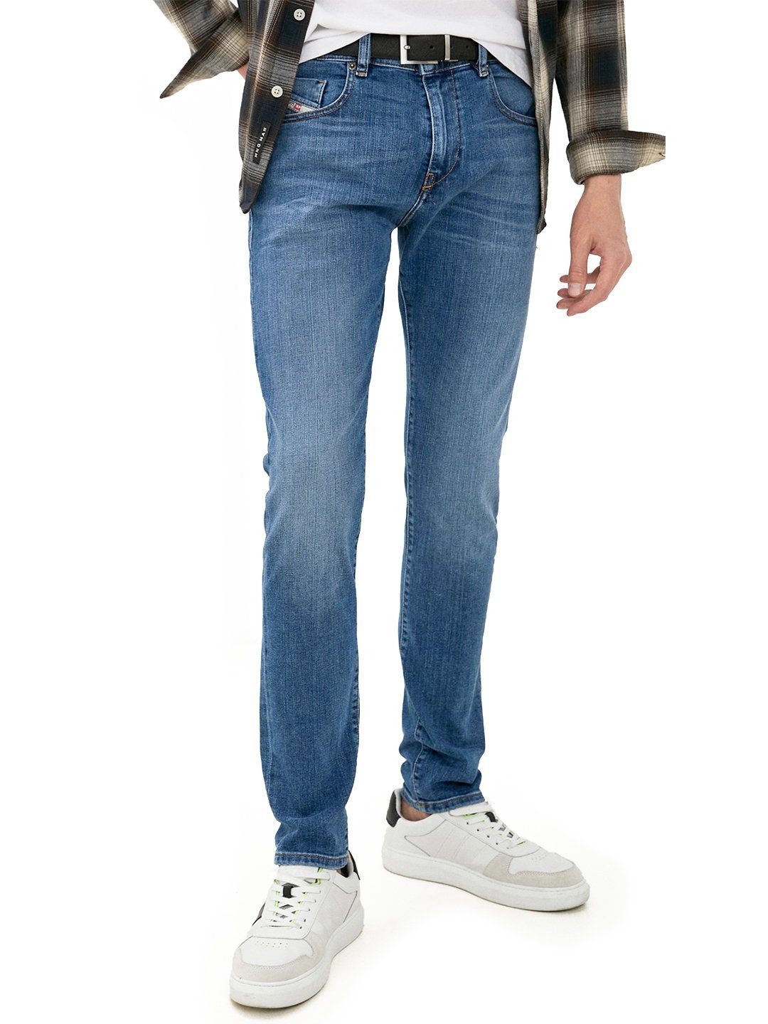 Diesel Slim-fit-Jeans Stretch Hose - D-Strukt 09D47